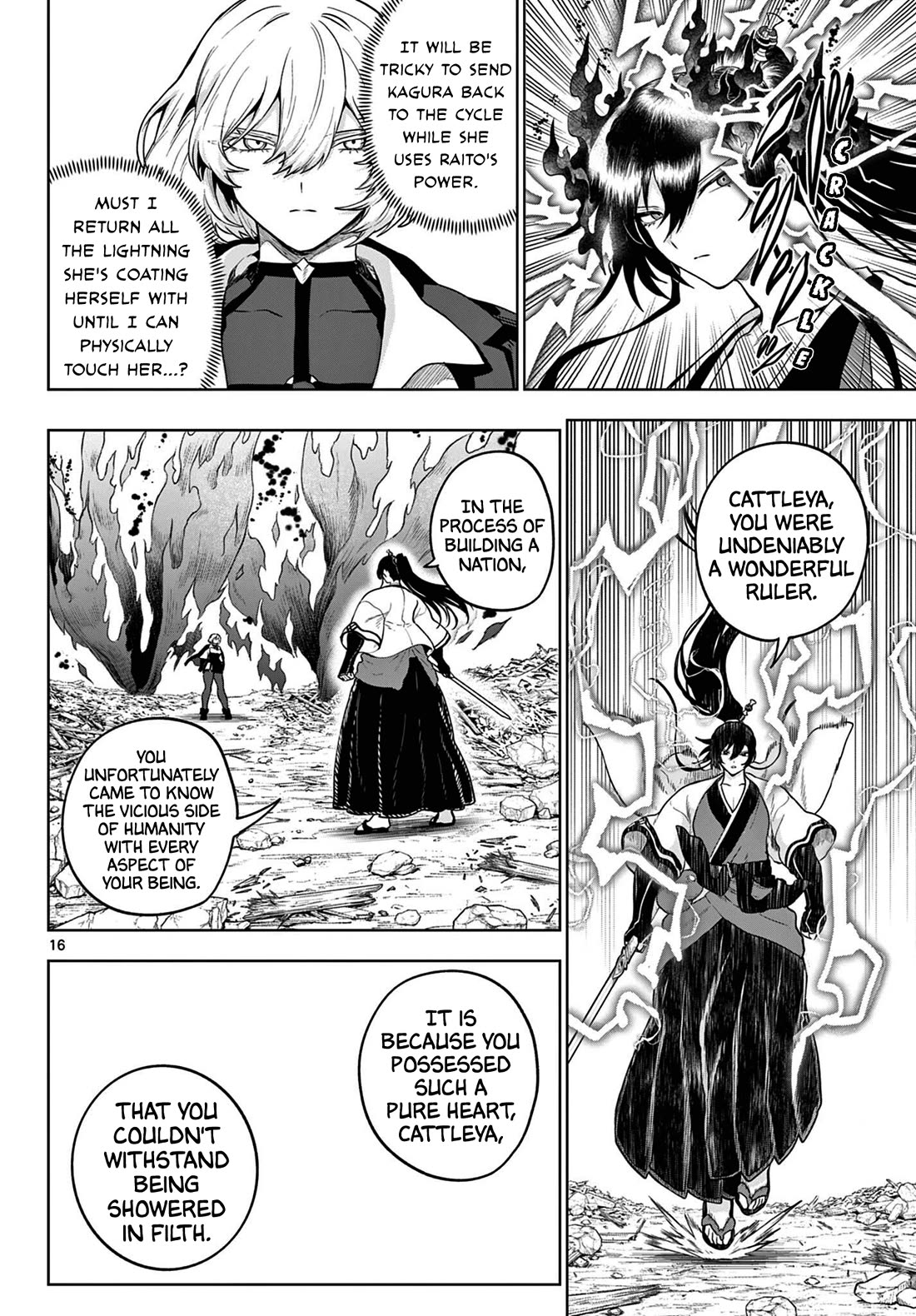 KaguRai: Kagura & Raito Chapter 64 page 15 - Chapter 64: Sword Saint VS Knight in Black