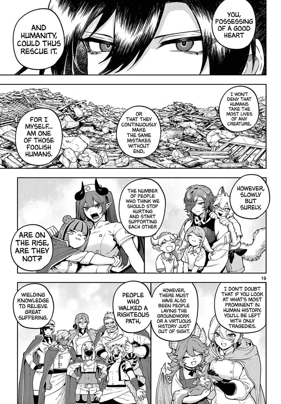 KaguRai: Kagura & Raito Chapter 64 page 18 - Chapter 64: Sword Saint VS Knight in Black