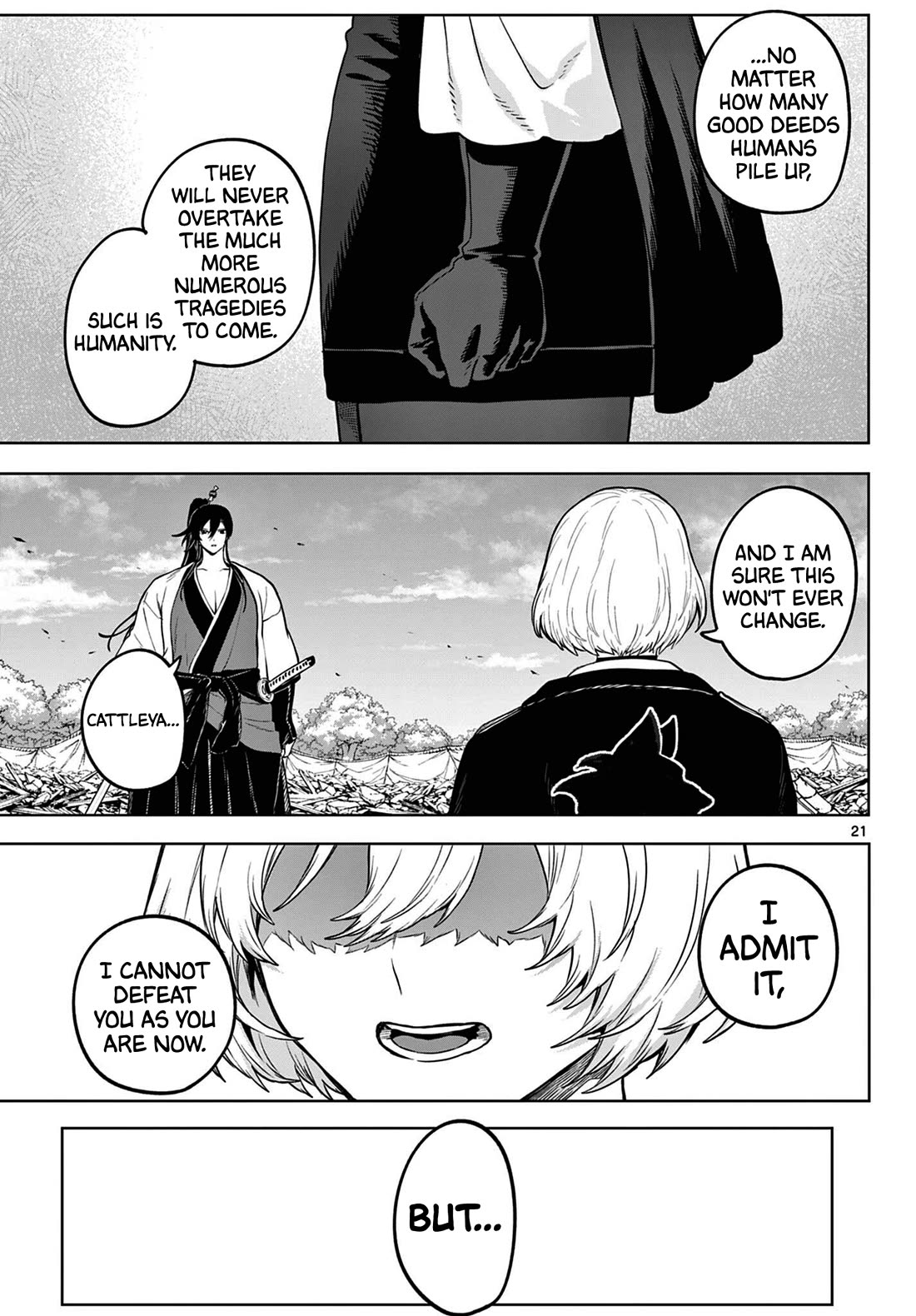 KaguRai: Kagura & Raito Chapter 64 page 20 - Chapter 64: Sword Saint VS Knight in Black