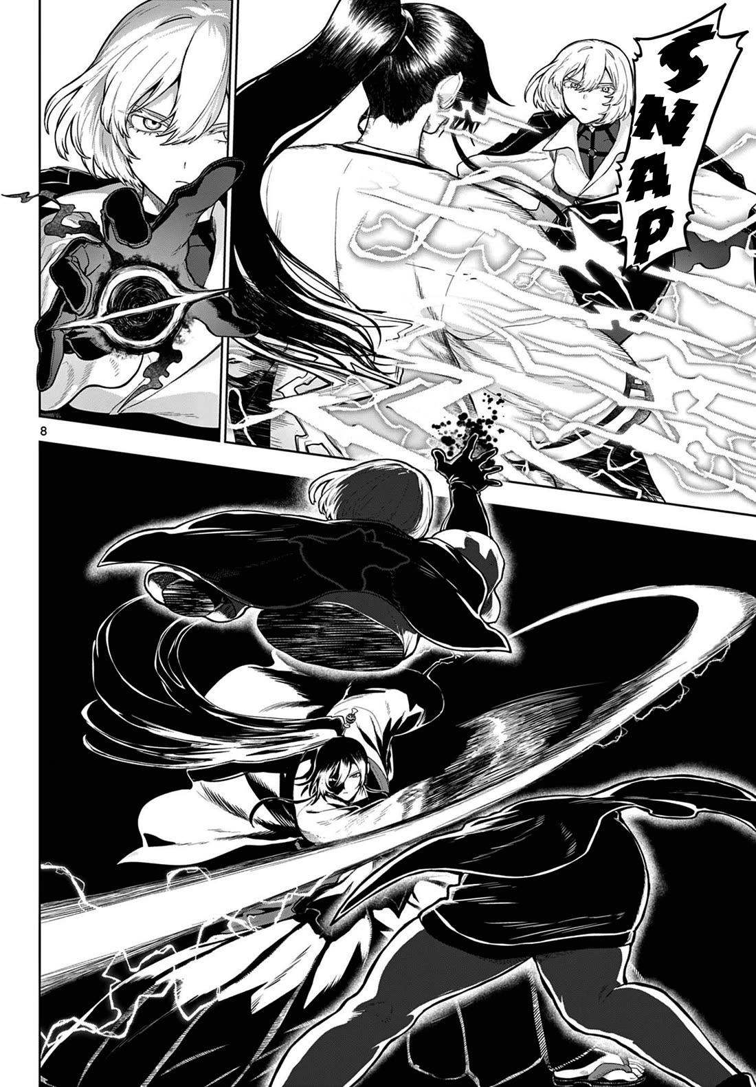 KaguRai: Kagura & Raito Chapter 64 page 7 - Chapter 64: Sword Saint VS Knight in Black