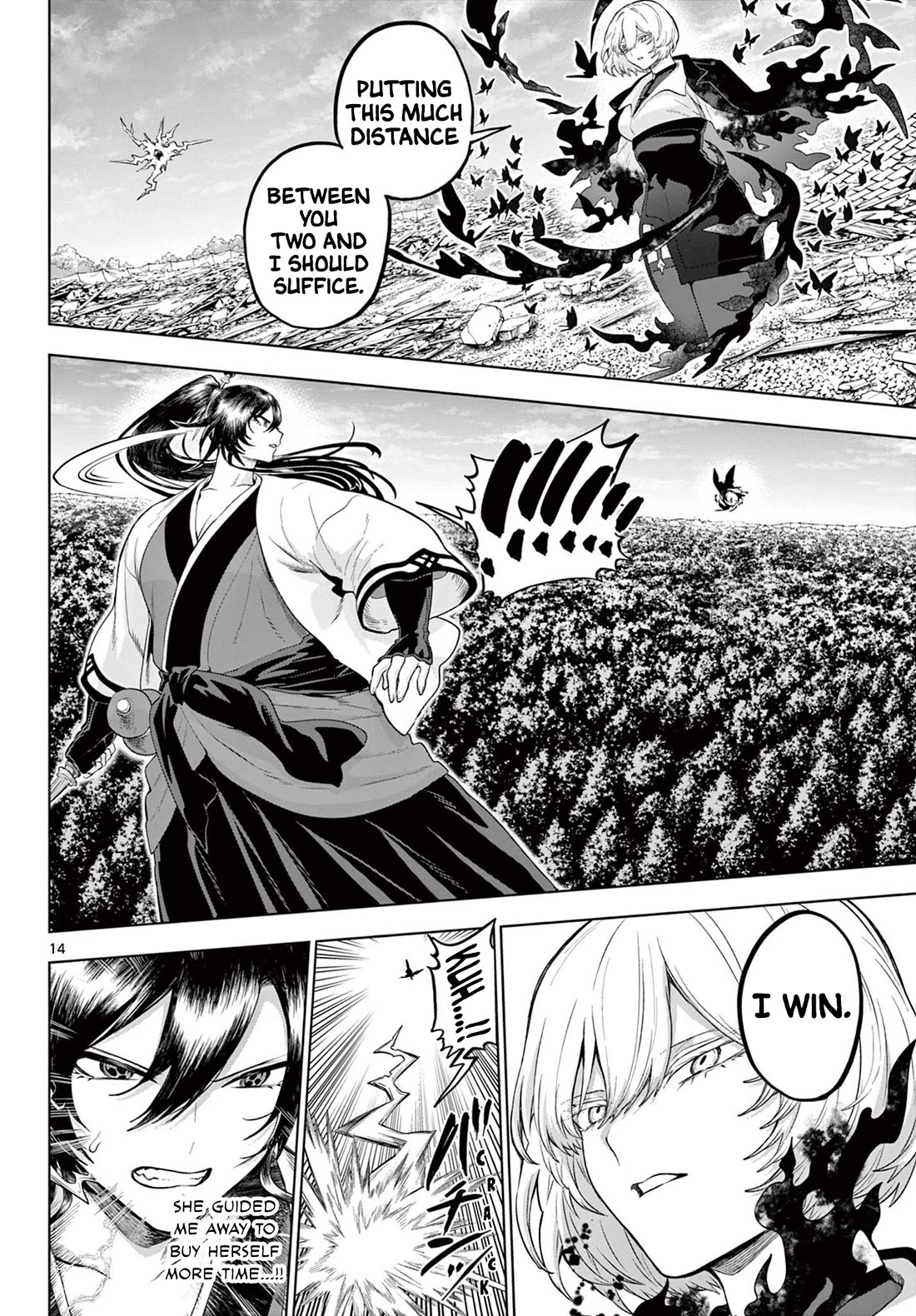 KaguRai: Kagura & Raito Chapter 65 page 12 - Chapter 65: Who Will Win?