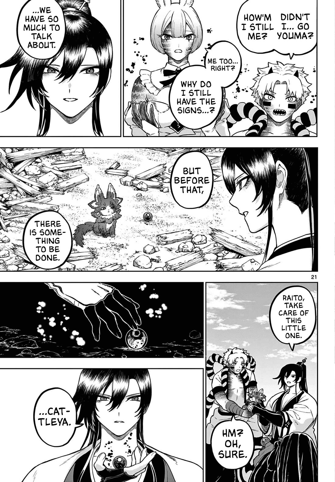 KaguRai: Kagura & Raito Chapter 66 page 21 - Chapter 66: Kagura & Cattleya