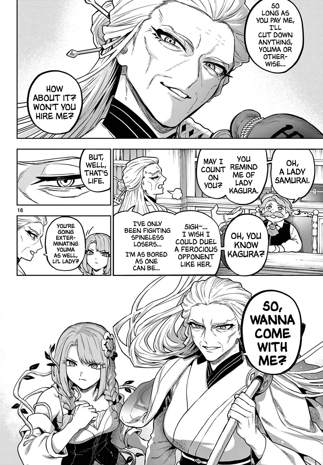 KaguRai: Kagura & Raito Chapter 67 page 16 - Chapter 67: Kagura & Raito