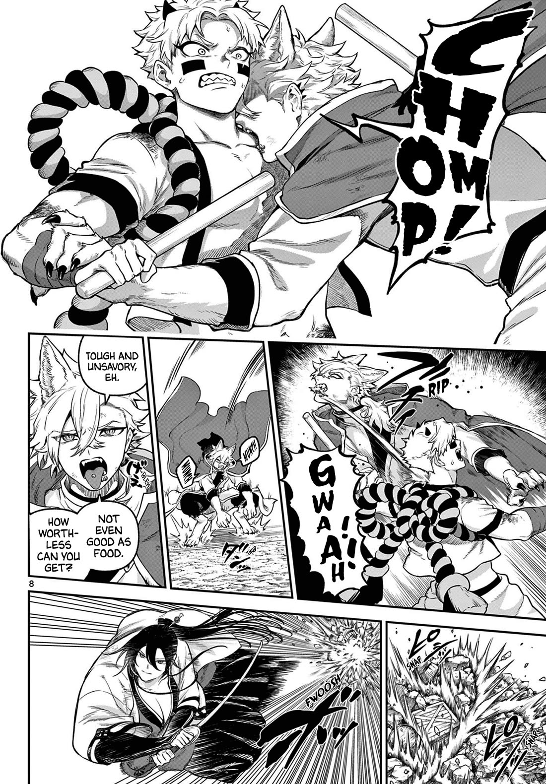KaguRai: Kagura & Raito Chapter 7 page 8 - Chapter 7: Jackal & Orchestra