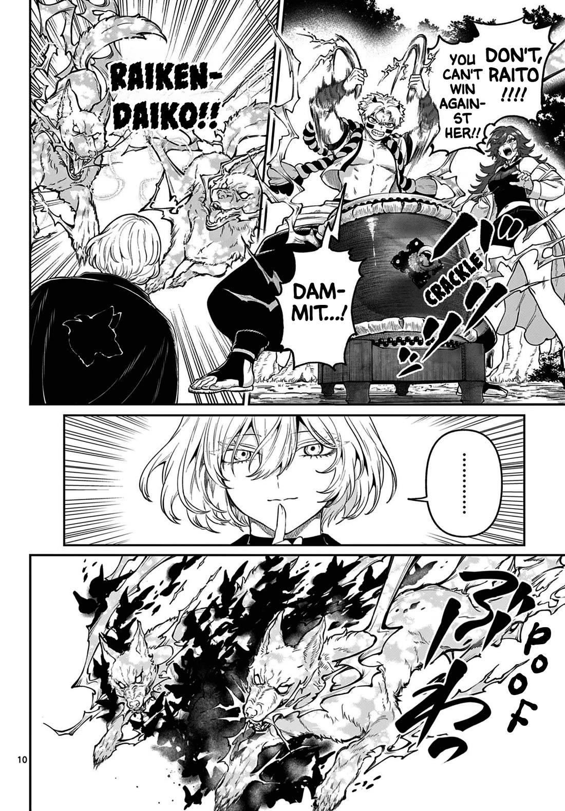 KaguRai: Kagura & Raito Chapter 8 page 10 - Chapter 8: Knight in Black
