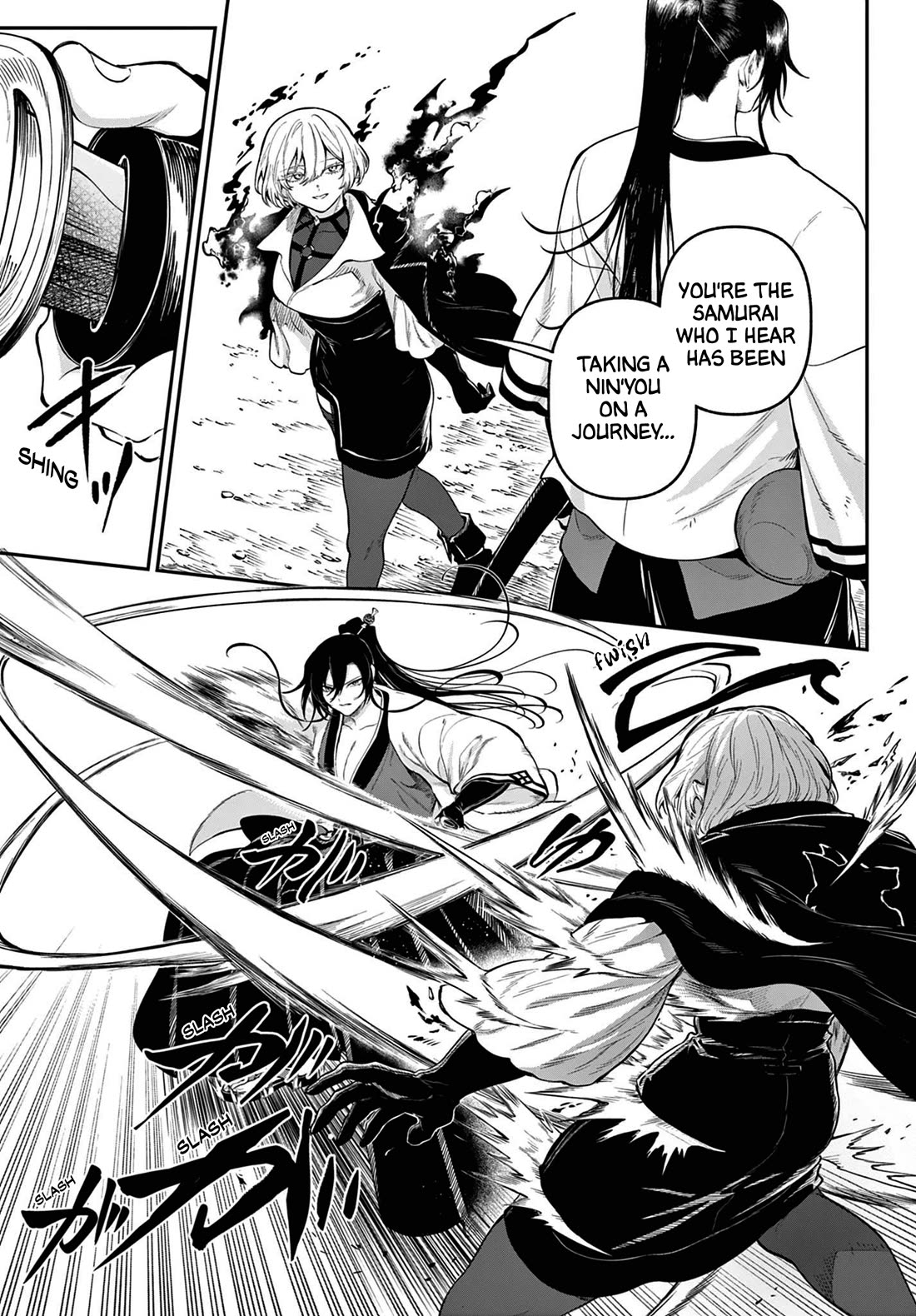 KaguRai: Kagura & Raito Chapter 8 page 11 - Chapter 8: Knight in Black