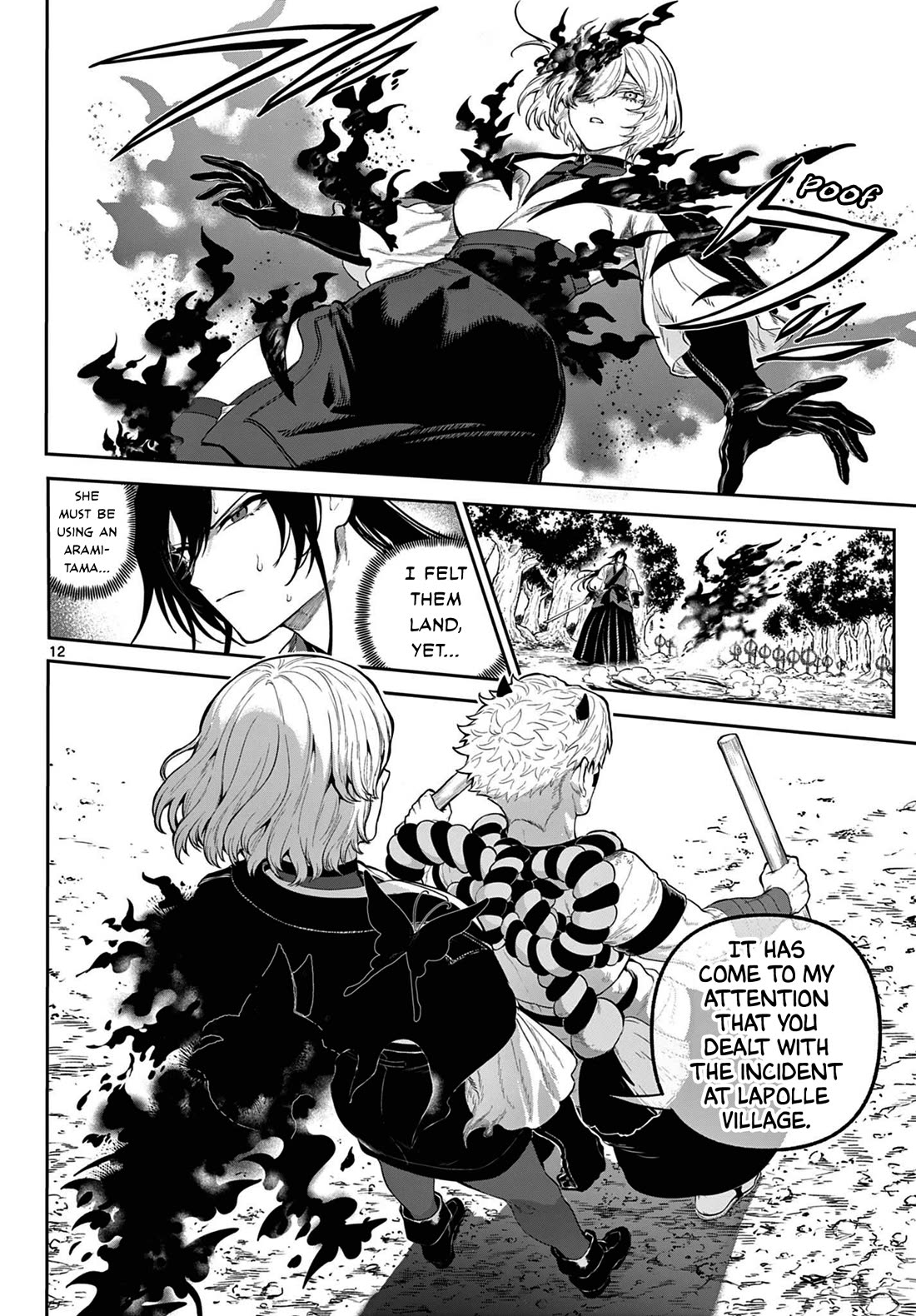 KaguRai: Kagura & Raito Chapter 8 page 12 - Chapter 8: Knight in Black