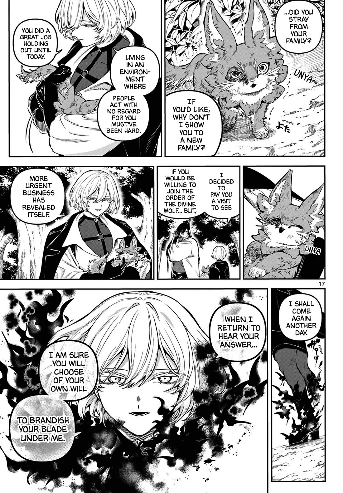 KaguRai: Kagura & Raito Chapter 8 page 17 - Chapter 8: Knight in Black