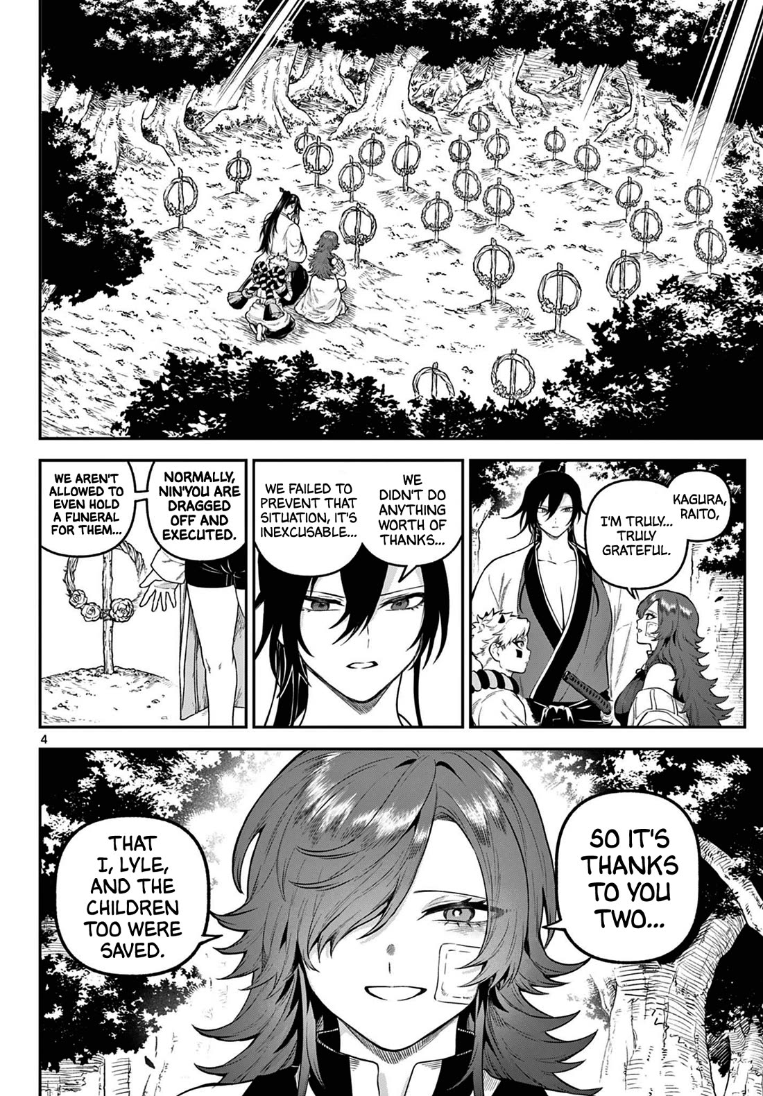 KaguRai: Kagura & Raito Chapter 8 page 4 - Chapter 8: Knight in Black