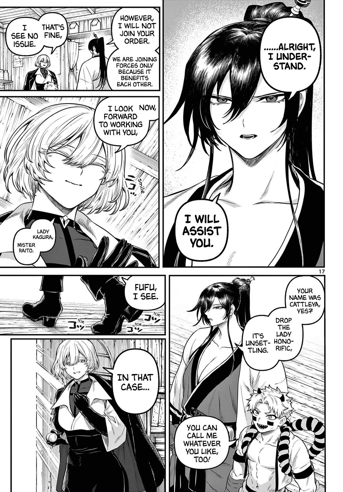 KaguRai: Kagura & Raito Chapter 9 page 17 - Chapter 9: Welcome