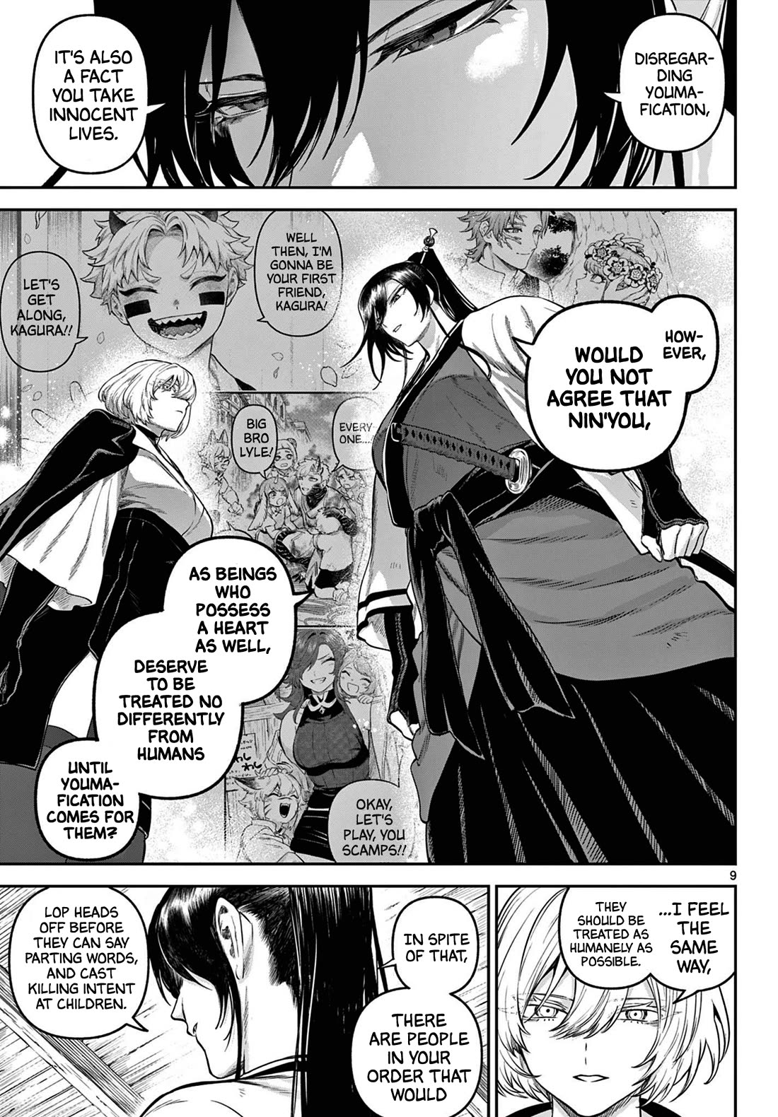 KaguRai: Kagura & Raito Chapter 9 page 9 - Chapter 9: Welcome