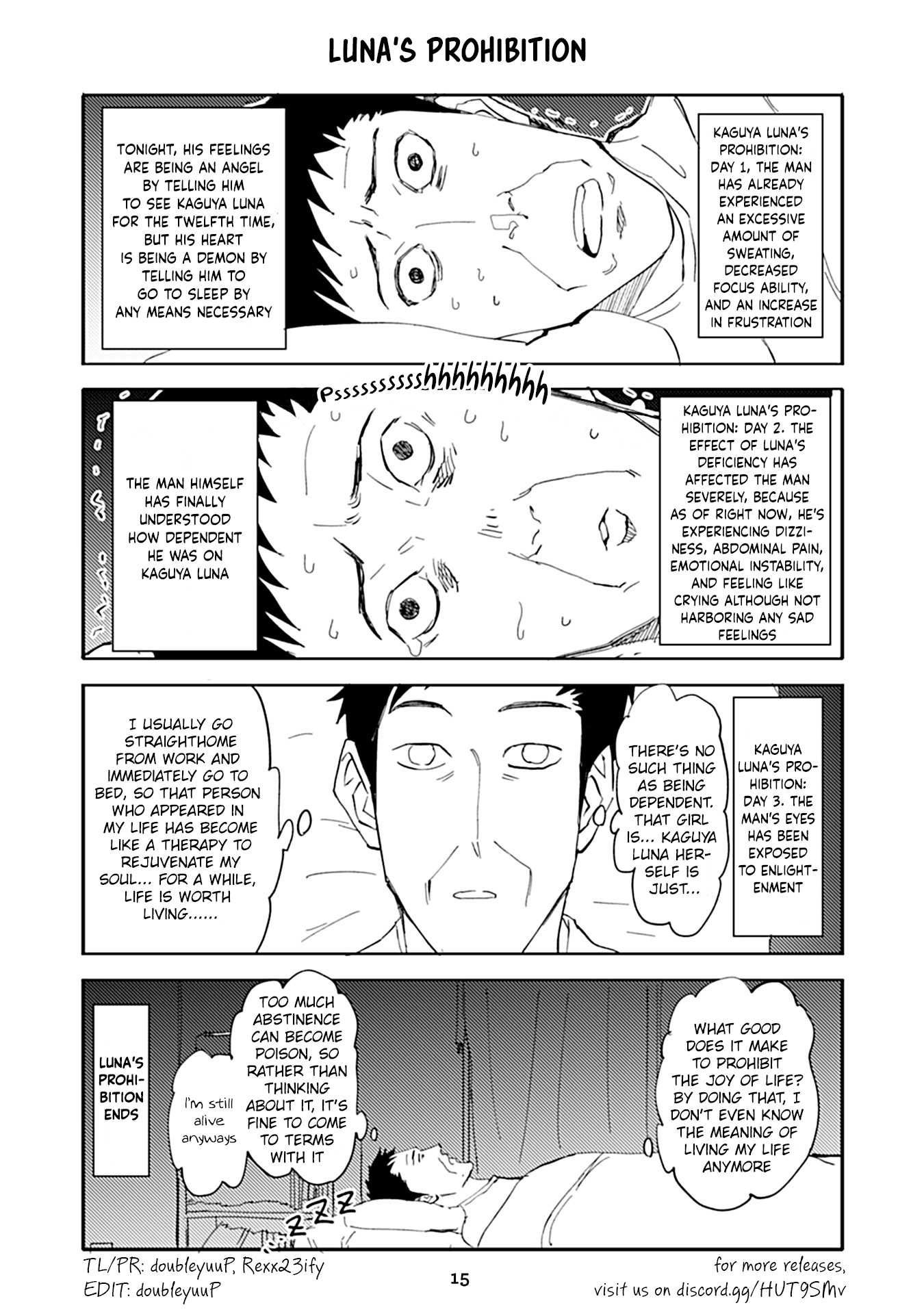 Kaguya Luna Gachi-Zei no Nichijyo Chapter 11 page 1 - Chapter 11: Luna's Prohibition