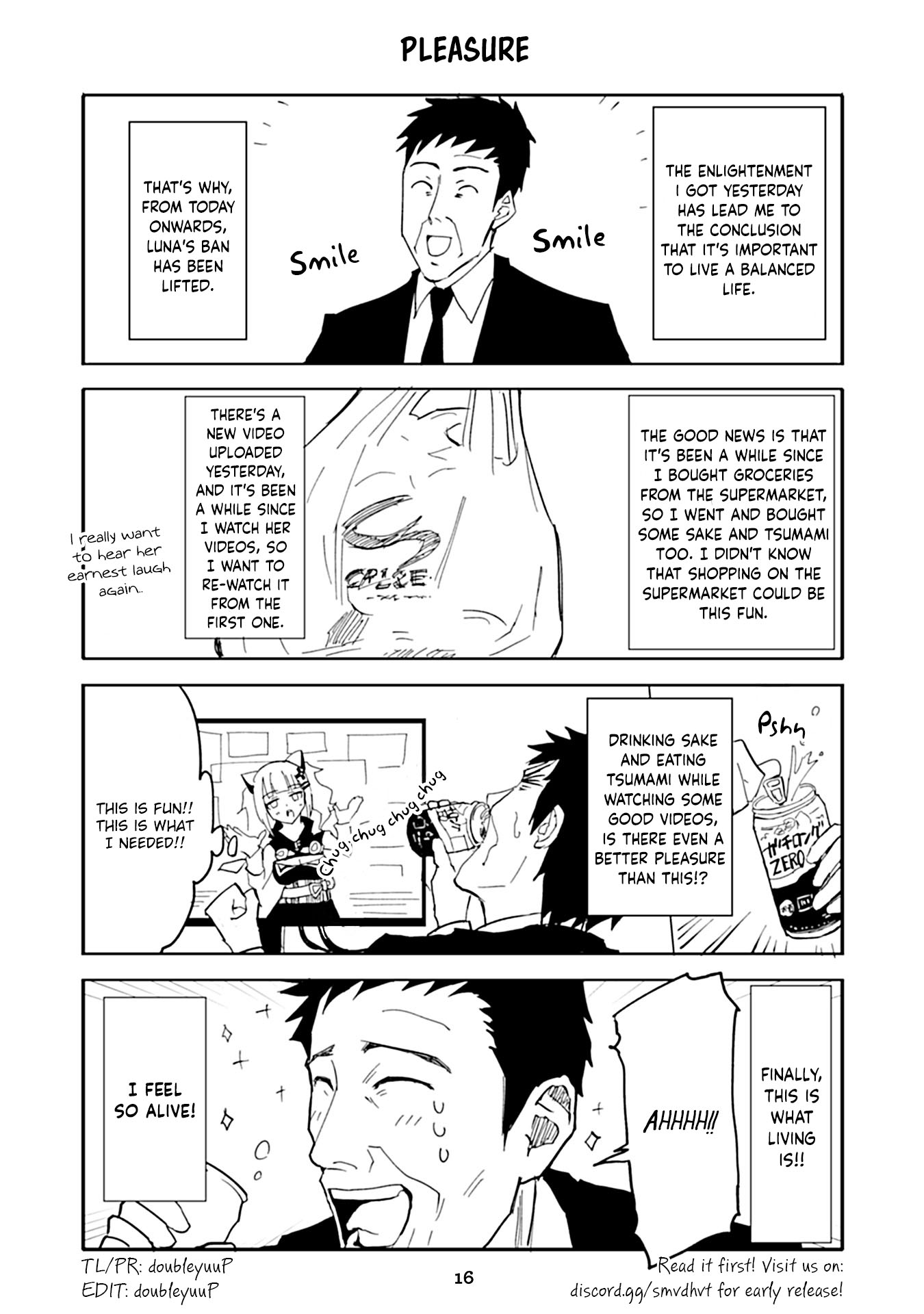 Kaguya Luna Gachi-Zei no Nichijyo Chapter 12 page 1 - Chapter 12: Pleasure