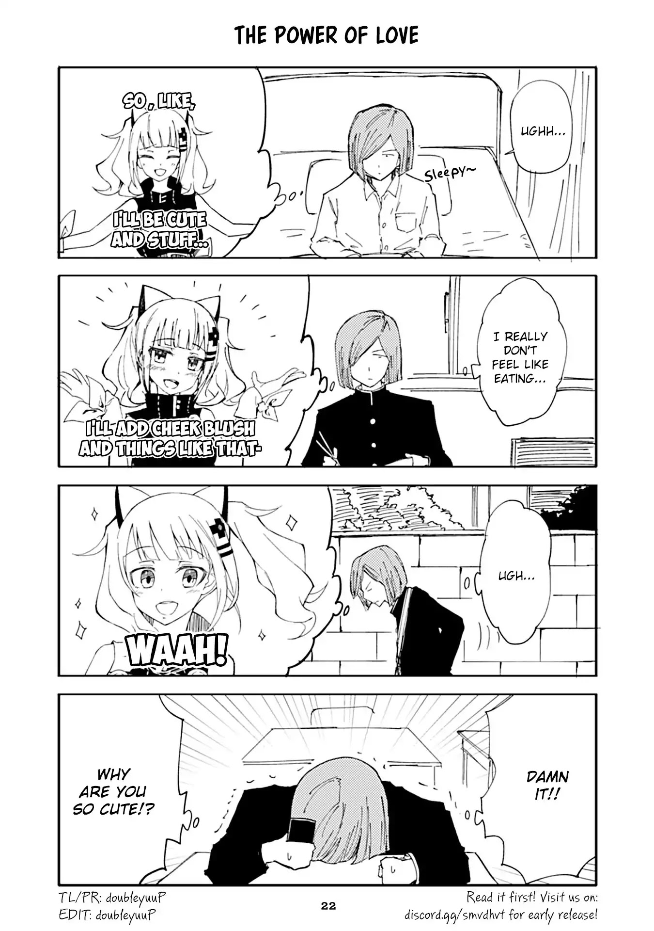 Kaguya Luna Gachi-Zei no Nichijyo Chapter 16 page 1 - Chapter 16: The Power of Love