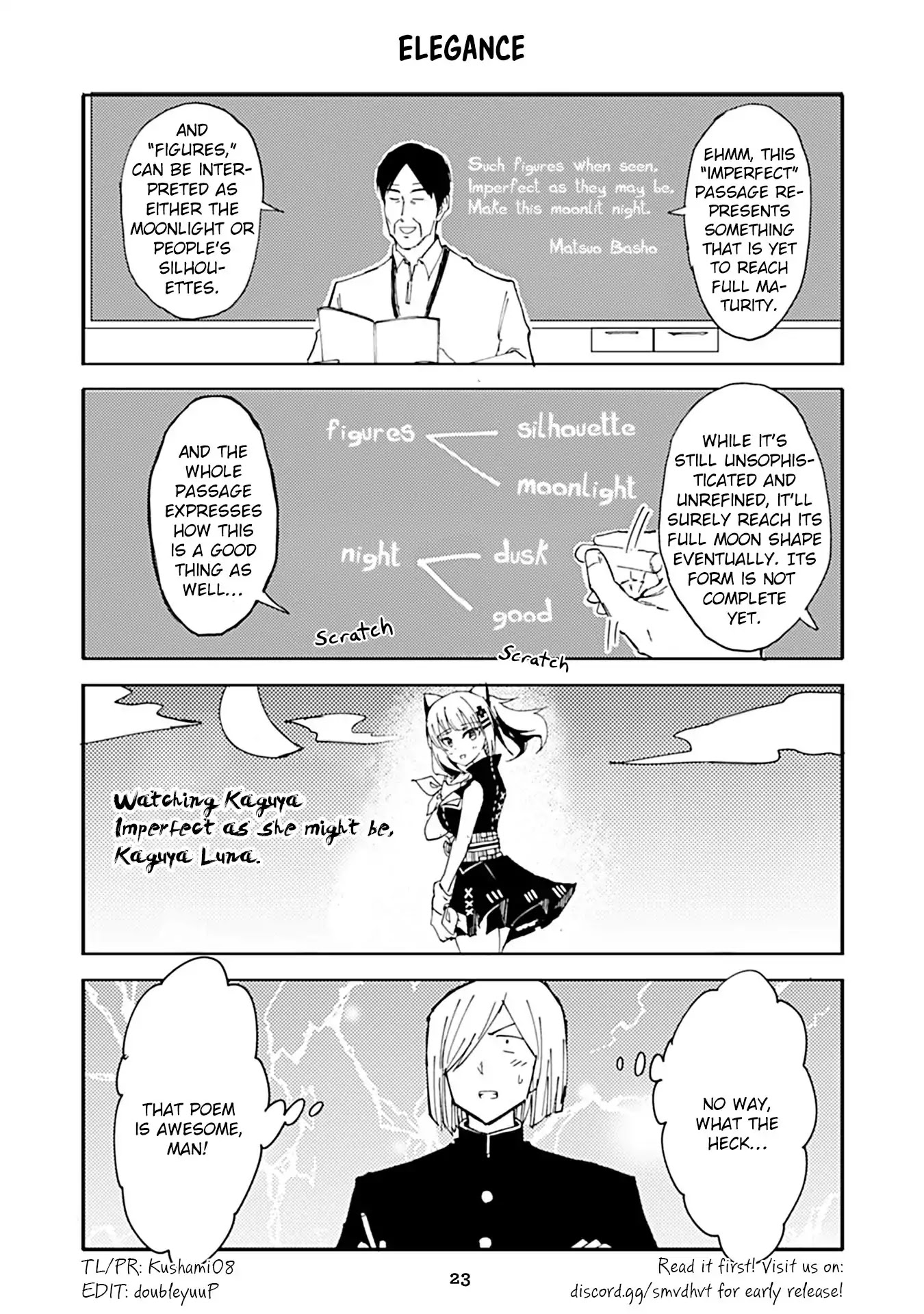Kaguya Luna Gachi-Zei no Nichijyo Chapter 17 page 1 - Chapter 17: Elegance
