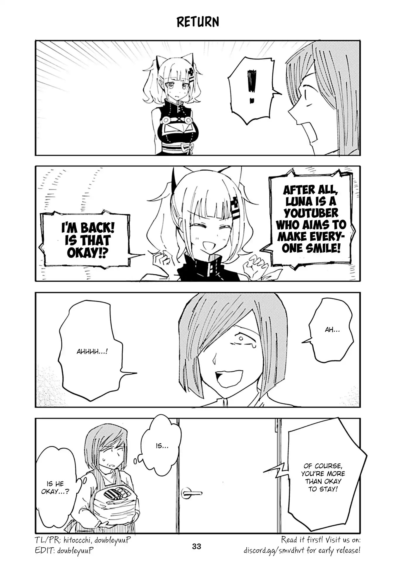 Kaguya Luna Gachi-Zei no Nichijyo Chapter 27 page 1 - Chapter 27: Return