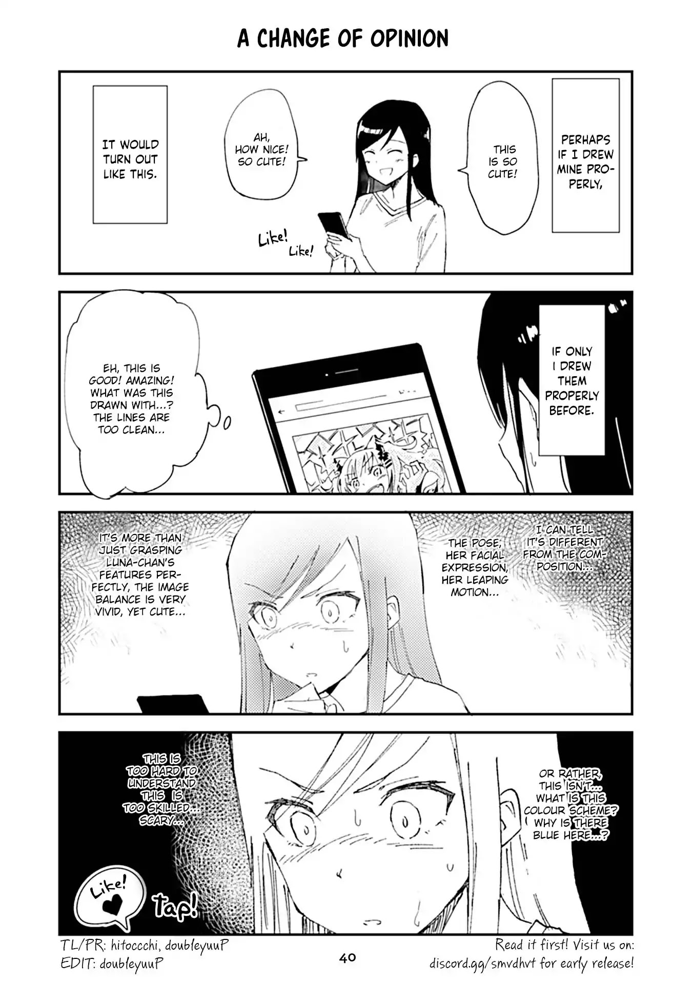 Kaguya Luna Gachi-Zei no Nichijyo Chapter 33 page 1 - Chapter 33: A Change of Opinion