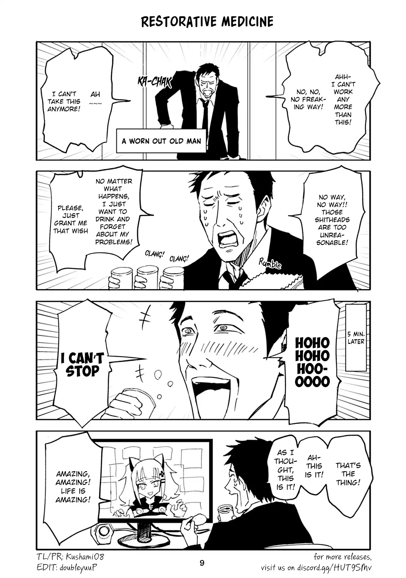 Kaguya Luna Gachi-Zei no Nichijyo Chapter 5 page 1 - Chapter 5: Restorative Medicine