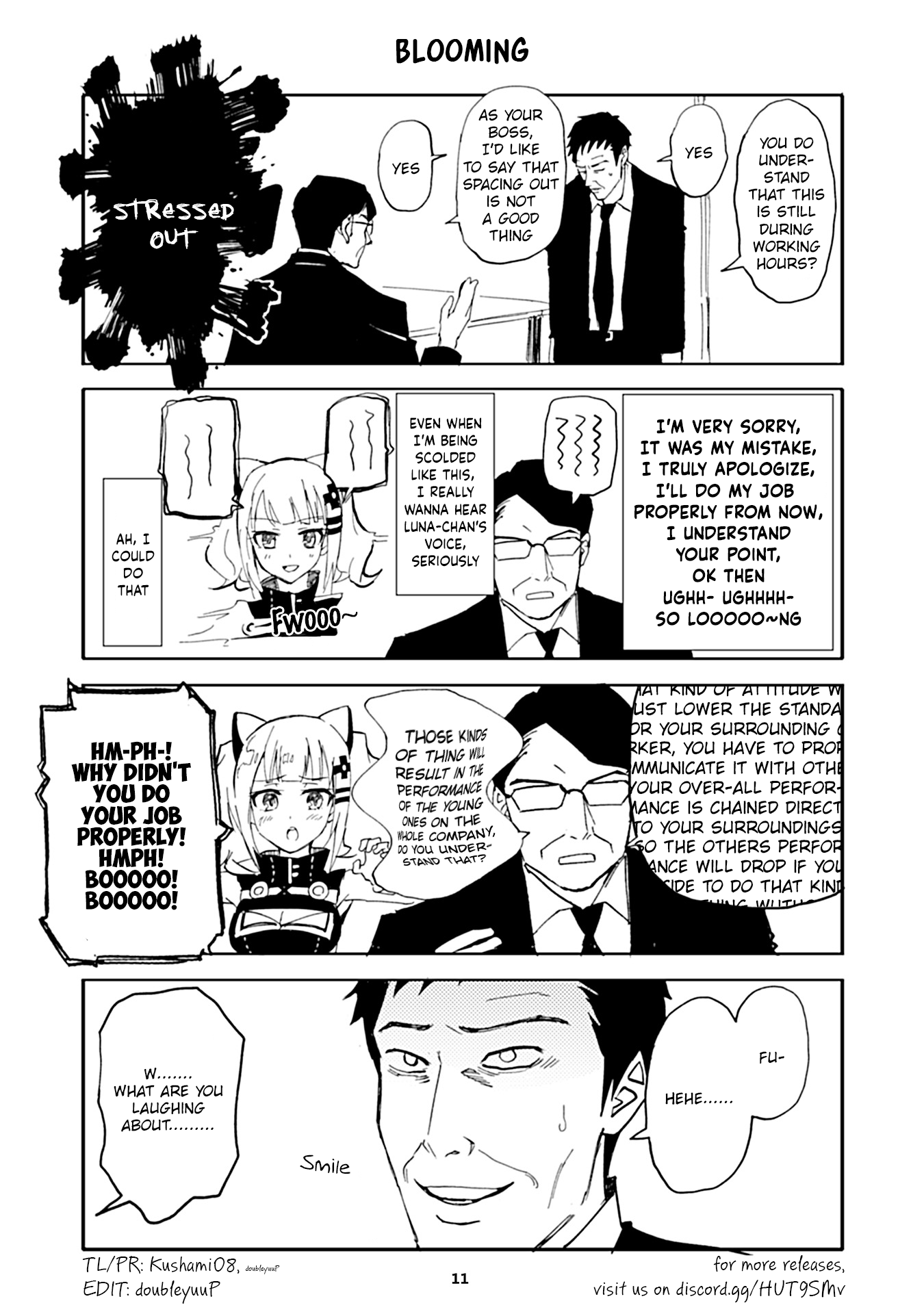 Kaguya Luna Gachi-Zei no Nichijyo Chapter 7 page 1 - Chapter 7: Blooming