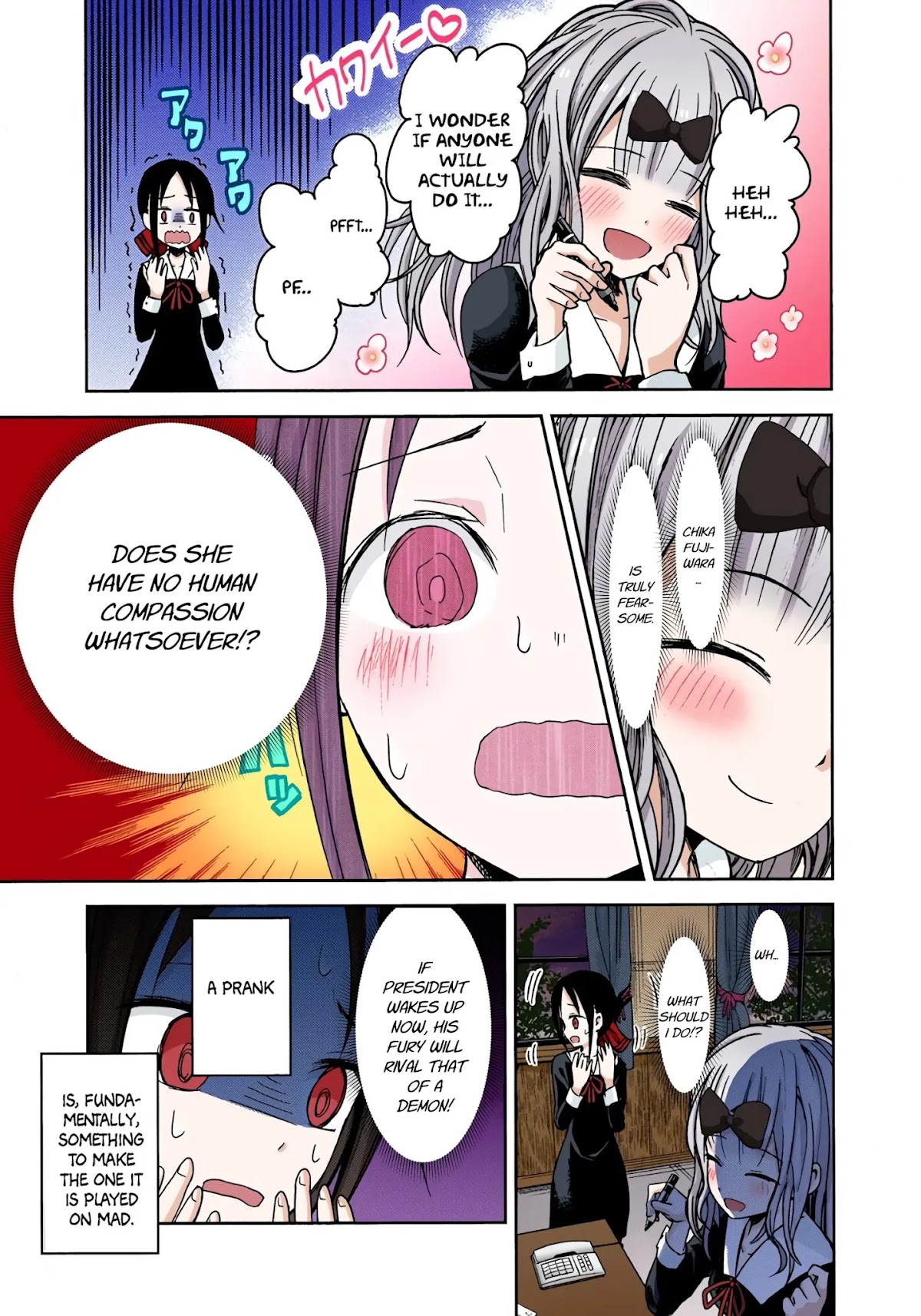 Kaguya-sama: Love is War - Full Color Chapter 10 page 14 - Chapter 10: The Student Council Wants to Play a Prank