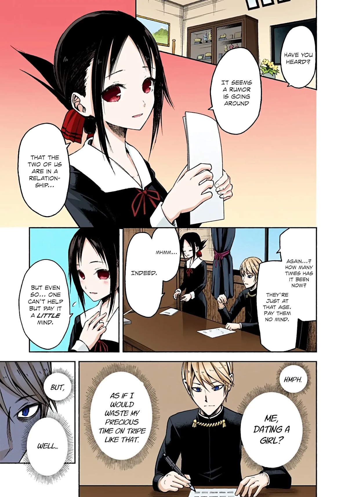 Kaguya-sama: Love is War - Full Color Chapter 11 page 10 - Chapter 11: Kaguya Wants to Exchange
