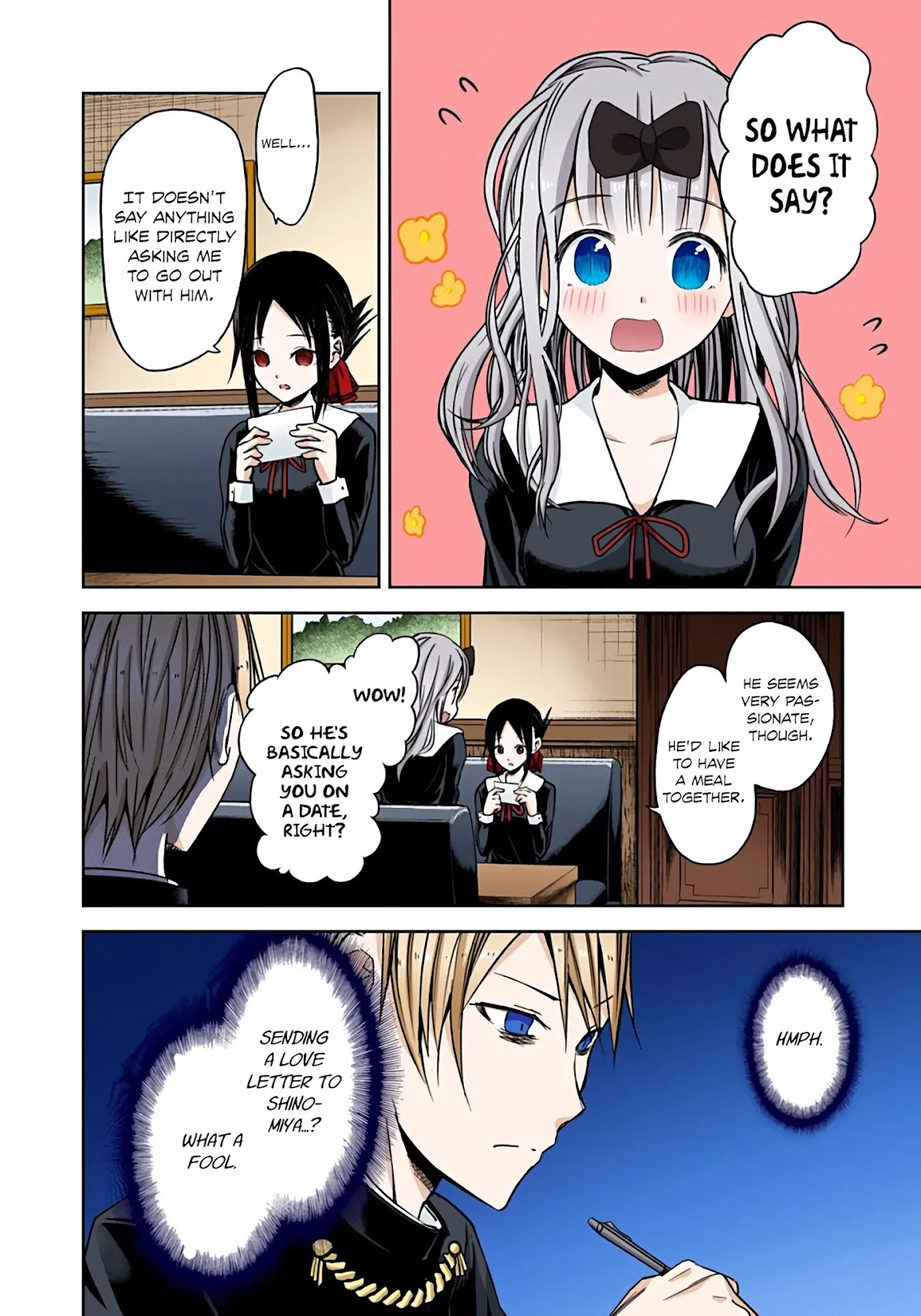 Kaguya-sama: Love is War - Full Color Chapter 12 page 2 - Chapter 12: Kaguya Wants to be Stopped