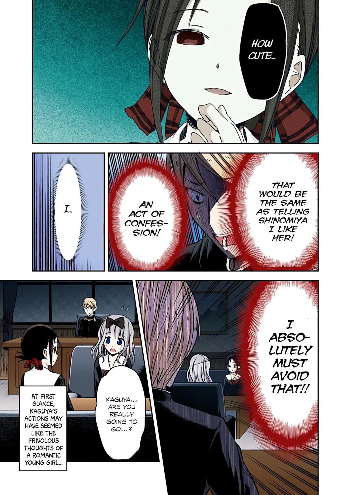 Kaguya-sama: Love is War - Full Color Chapter 12 page 5 - Chapter 12: Kaguya Wants to be Stopped
