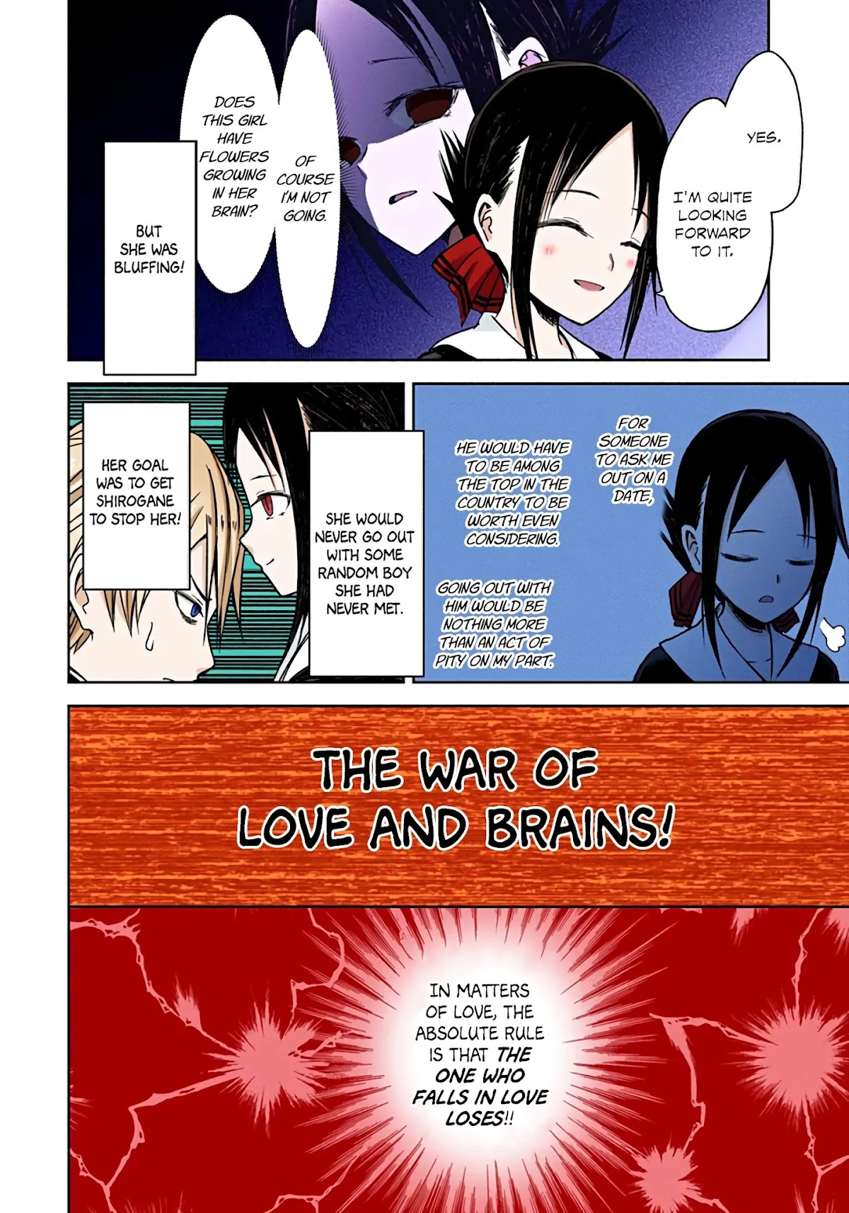 Kaguya-sama: Love is War - Full Color Chapter 12 page 6 - Chapter 12: Kaguya Wants to be Stopped