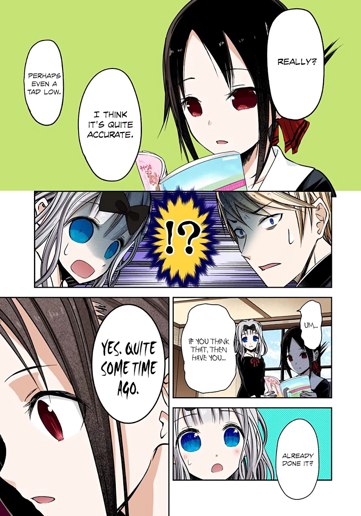 Kaguya-sama: Love is War - Full Color Chapter 14 page 8 - Chapter 14: Miyuki Shirogane Hasn't Done It