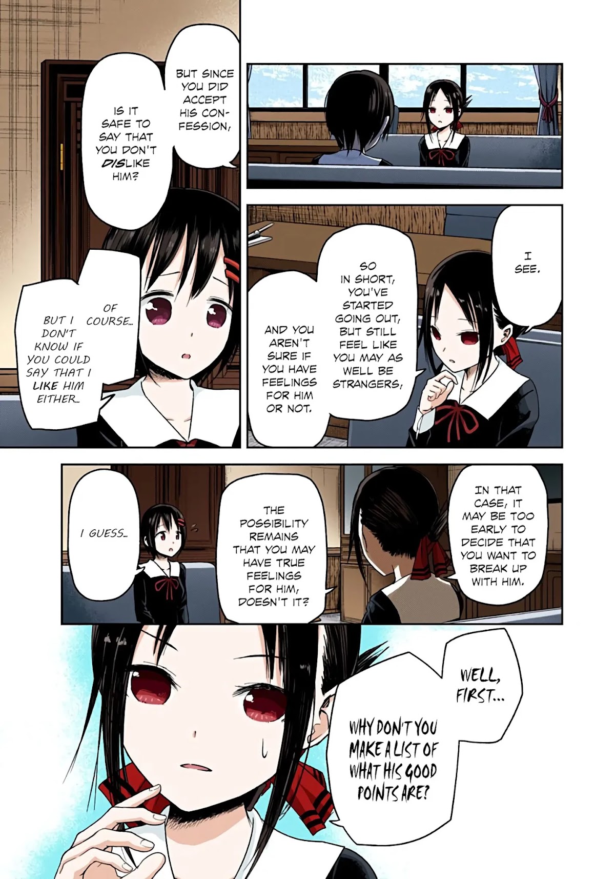 Kaguya-sama: Love is War - Full Color Chapter 16 page 5 - Chapter 16: Kaguya Wants to Do Well