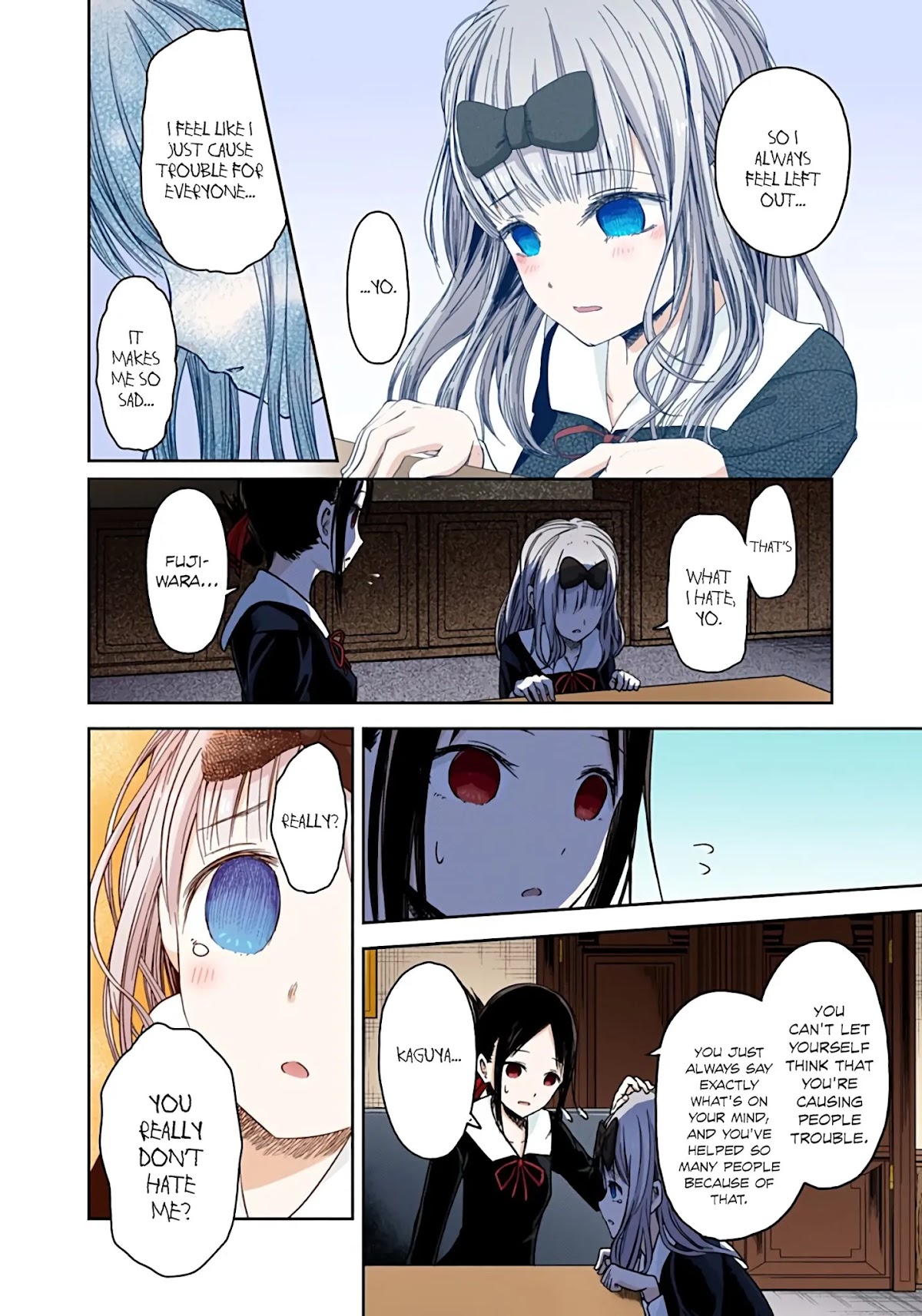 Kaguya-sama: Love is War - Full Color Chapter 18 page 12 - Chapter 18: The Student Council Wants to Talk