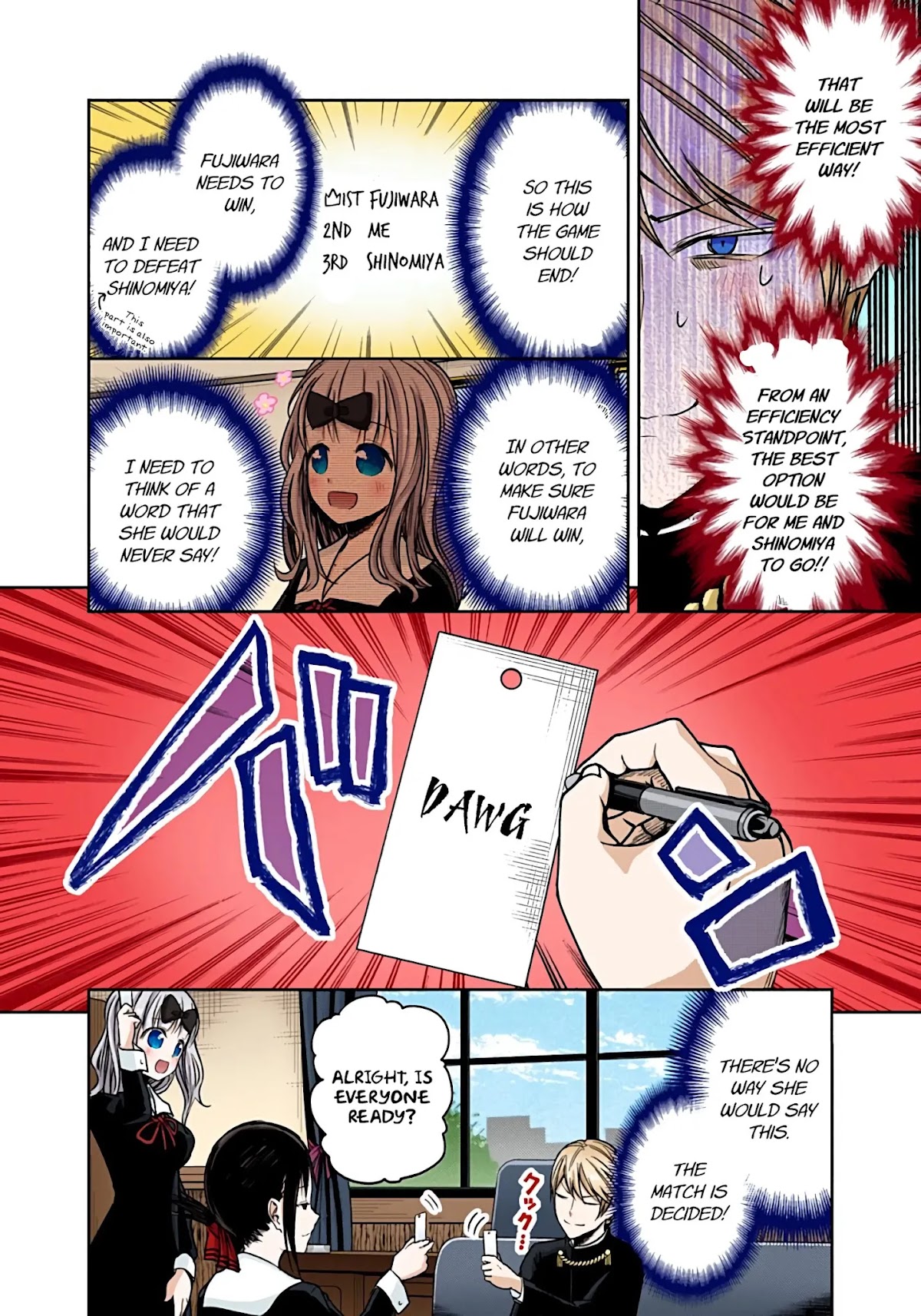 Kaguya-sama: Love is War - Full Color Chapter 18 page 6 - Chapter 18: The Student Council Wants to Talk