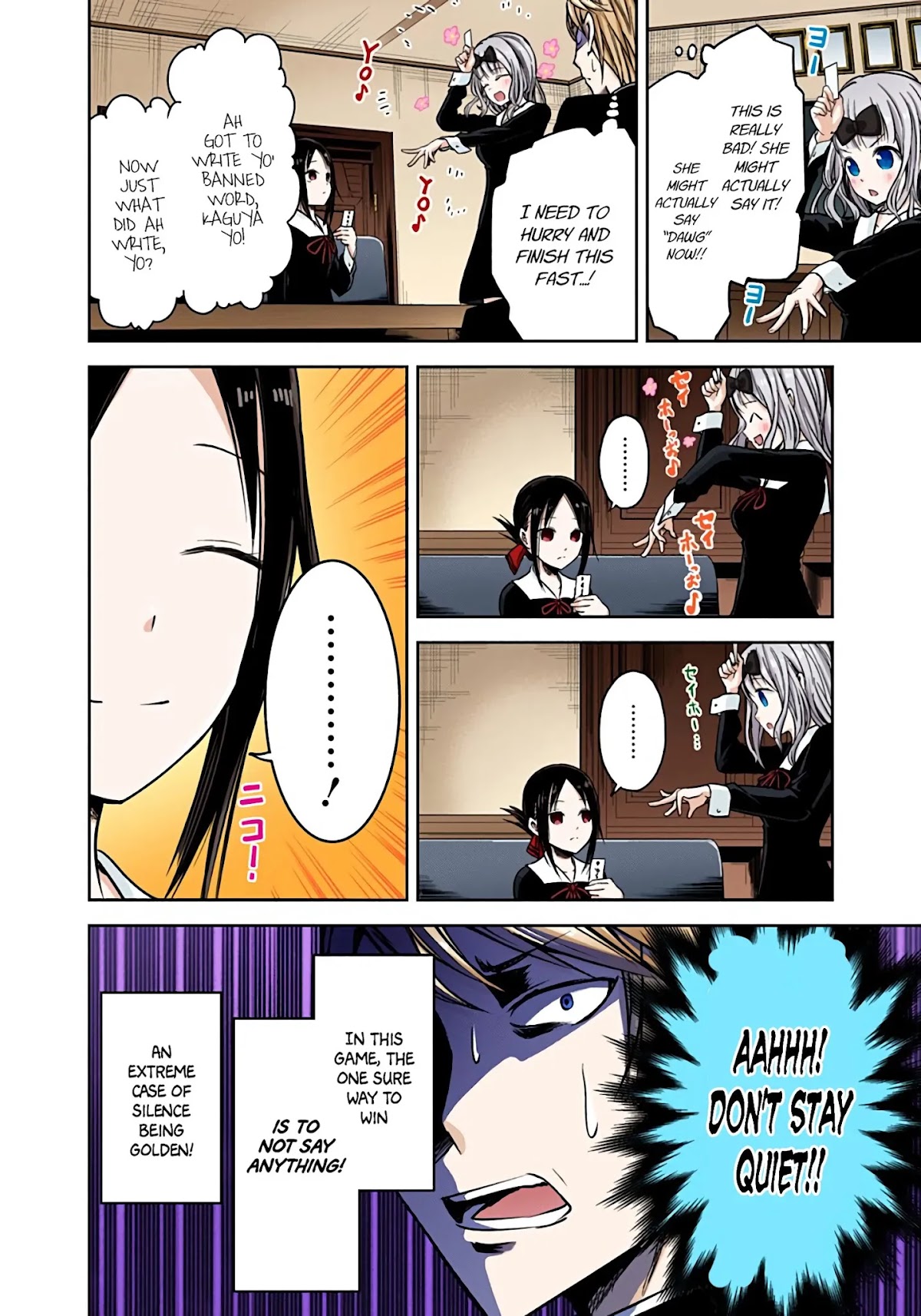 Kaguya-sama: Love is War - Full Color Chapter 18 page 8 - Chapter 18: The Student Council Wants to Talk