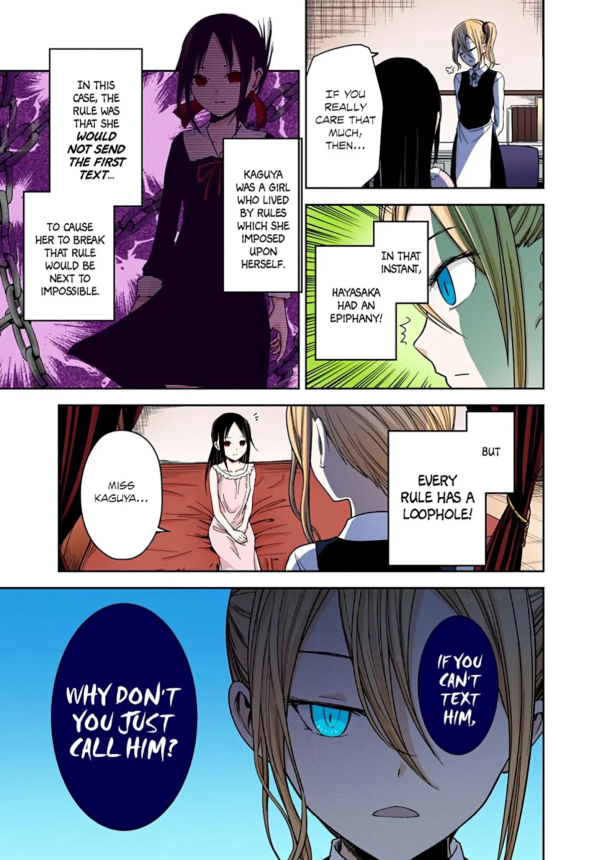 Kaguya-sama: Love is War - Full Color Chapter 19 page 9 - Chapter 19: Kaguya Wants to be Sent