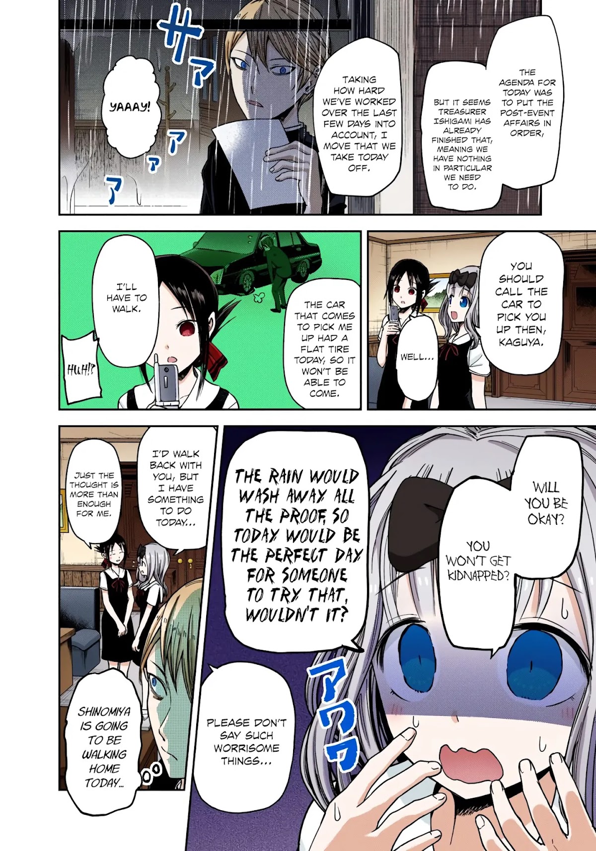 Kaguya-sama: Love is War - Full Color Chapter 21 page 10 - Chapter 21: Kaguya Wants to Have Held
