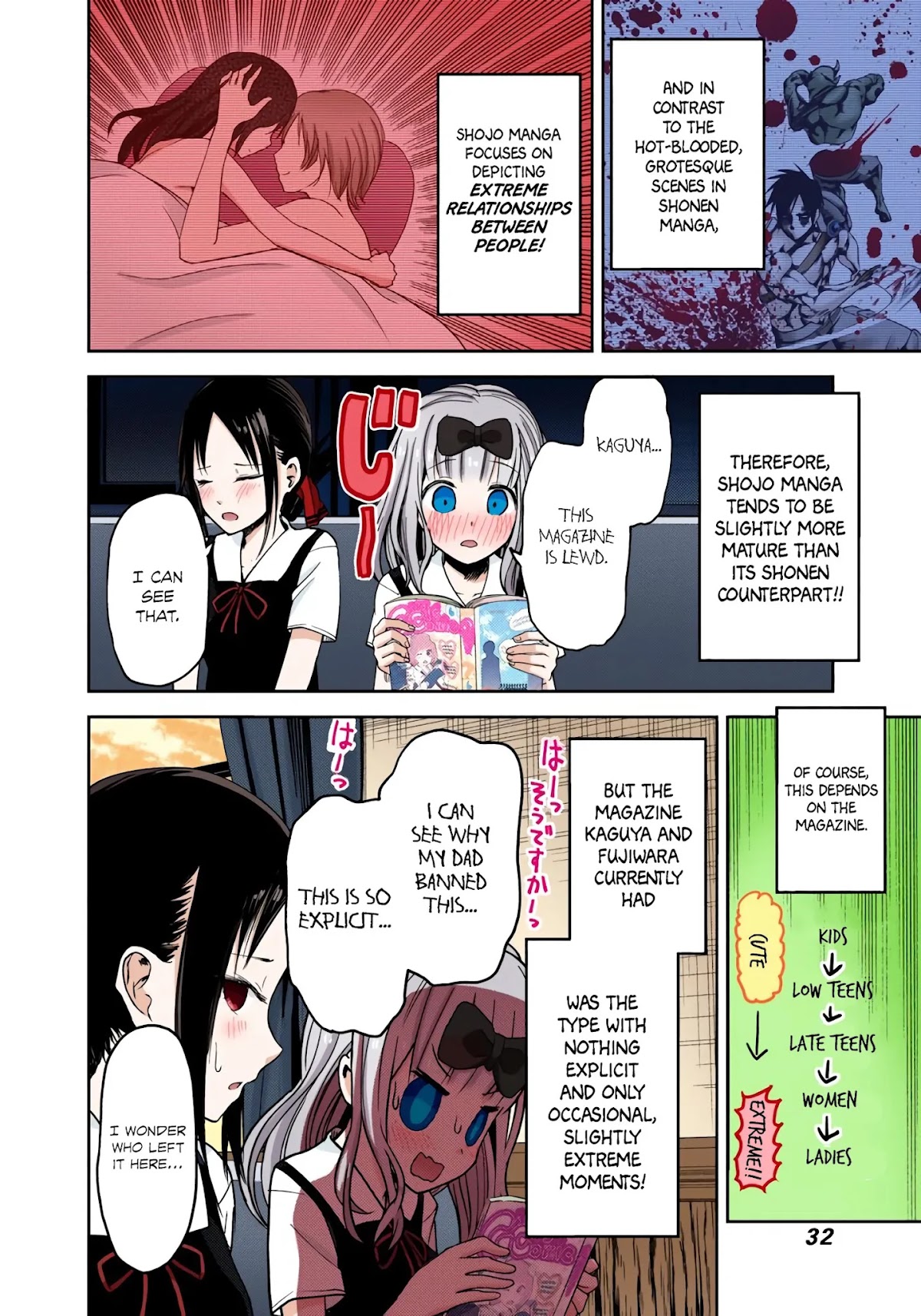 Kaguya-sama: Love is War - Full Color Chapter 22 page 6 - Chapter 22: Chika Fujiwara Wants to be Eaten