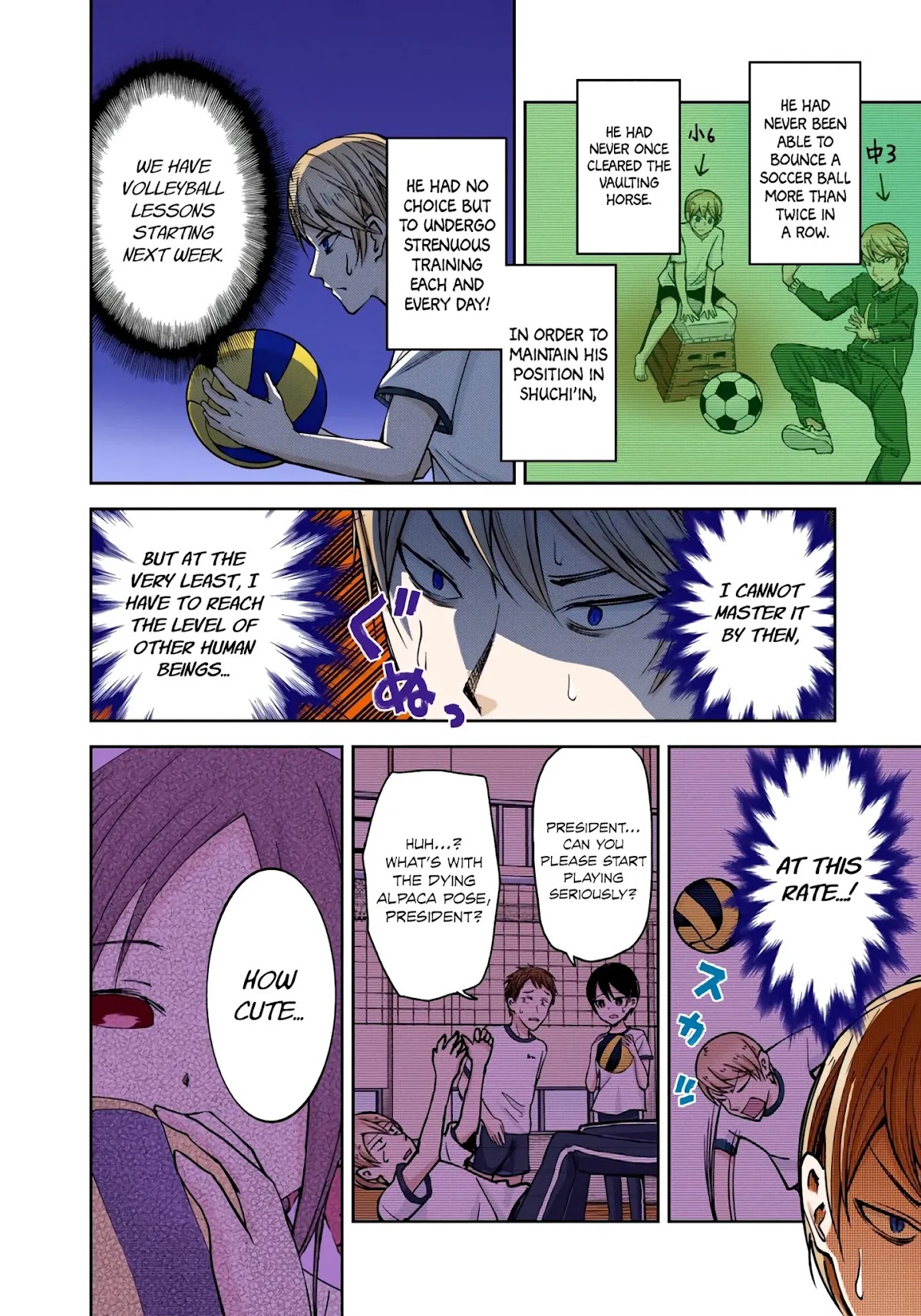 Kaguya-sama: Love is War - Full Color Chapter 23 page 4 - Chapter 23: Miyuki Shirogane Wants to Show Off