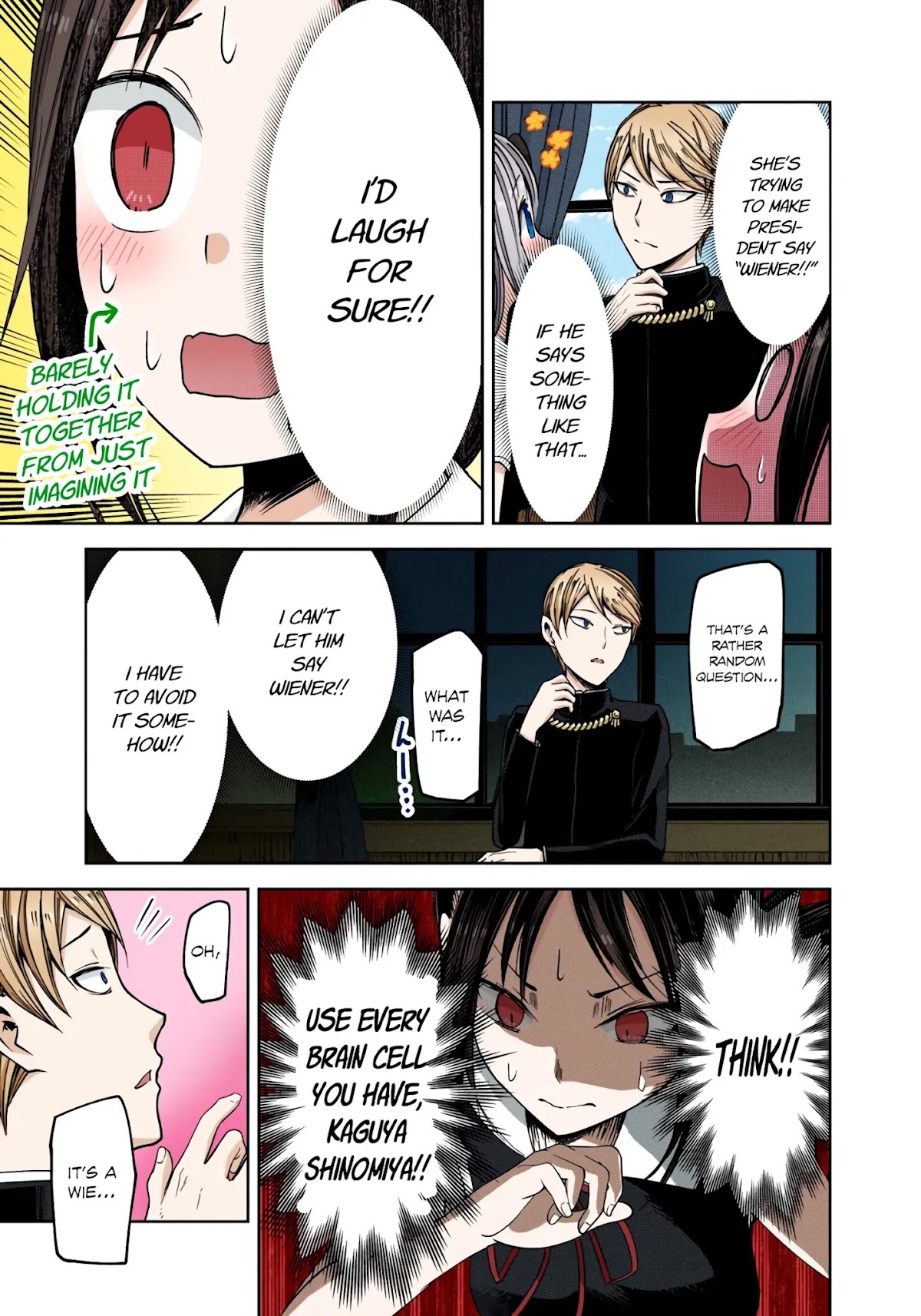 Kaguya-sama: Love is War - Full Color Chapter 27 page 14 - Chapter 27: Kaguya Wants to Endure