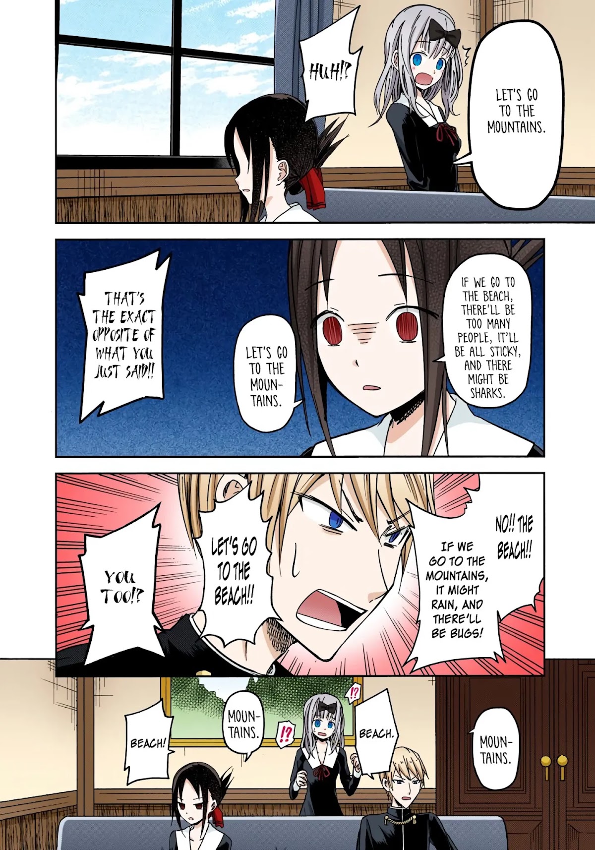 Kaguya-sama: Love is War - Full Color Chapter 7 page 16 - Chapter 7: Fujiwara Wants to Go On a Trip