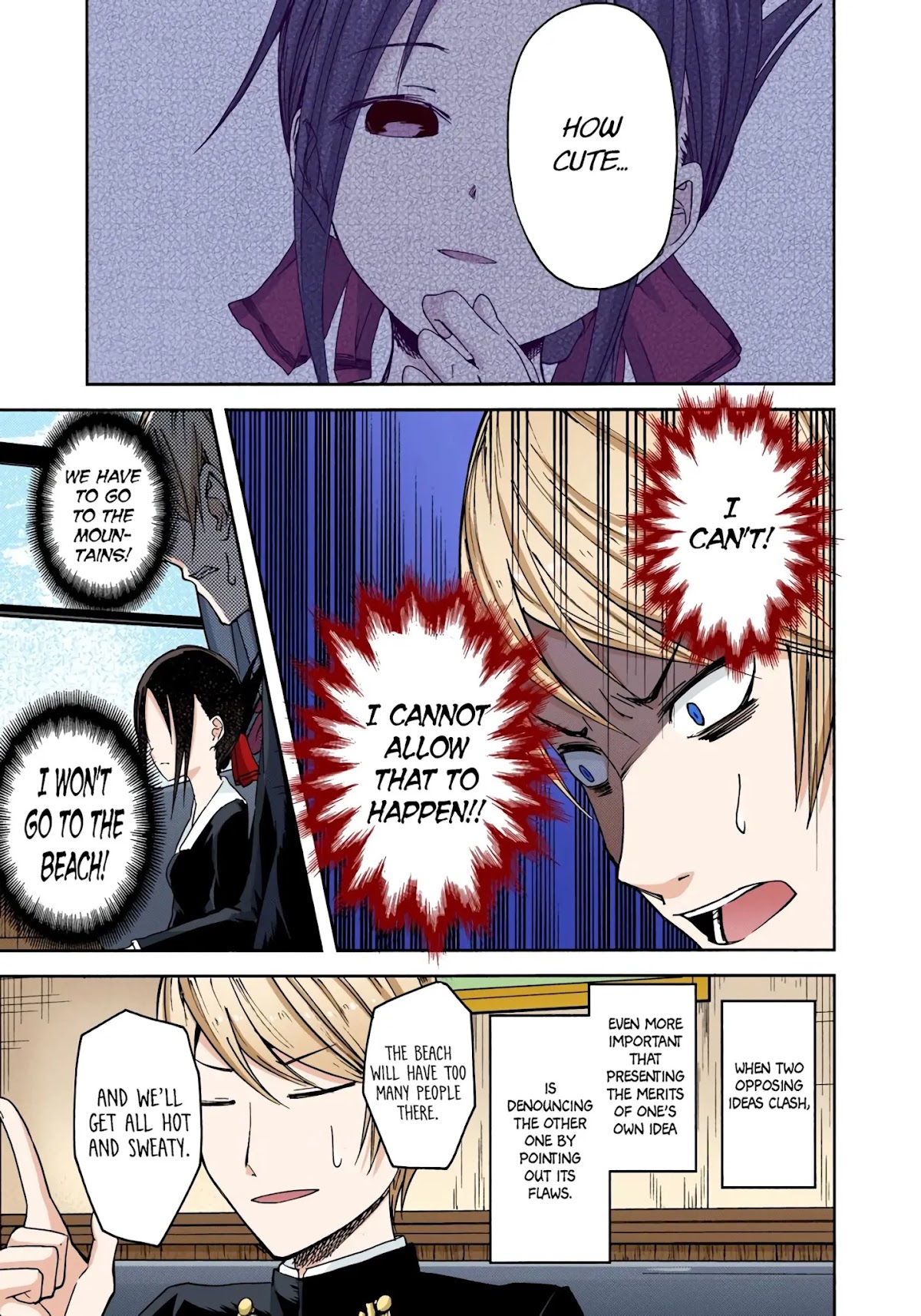 Kaguya-sama: Love is War - Full Color Chapter 7 page 9 - Chapter 7: Fujiwara Wants to Go On a Trip