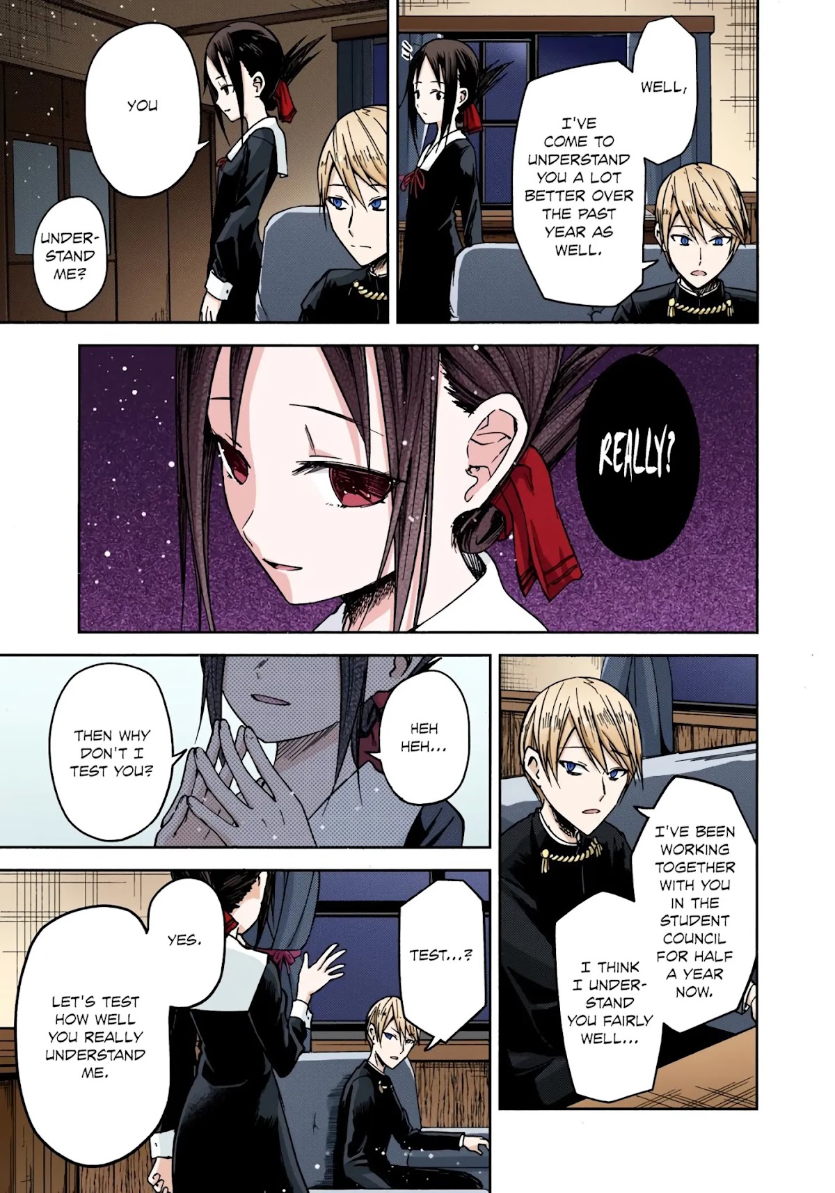 Kaguya-sama: Love is War - Full Color Chapter 8 page 5 - Chapter 8: Kaguya Wants to be Answered