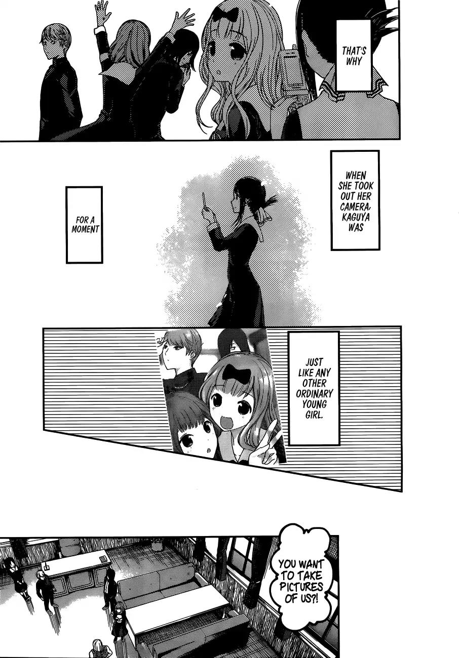 Kaguya-sama wa Kokurasetai - Tensai-tachi no Renai Zunousen Chapter 100 page 5 - Chapter 100: The Student Council Wants to be Photographed