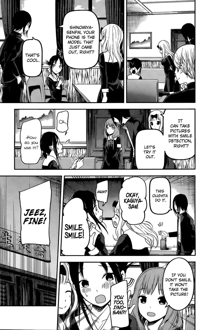 Kaguya-sama wa Kokurasetai - Tensai-tachi no Renai Zunousen Chapter 101 page 18 - Chapter 101: The Student Council Wants to be Photographed
