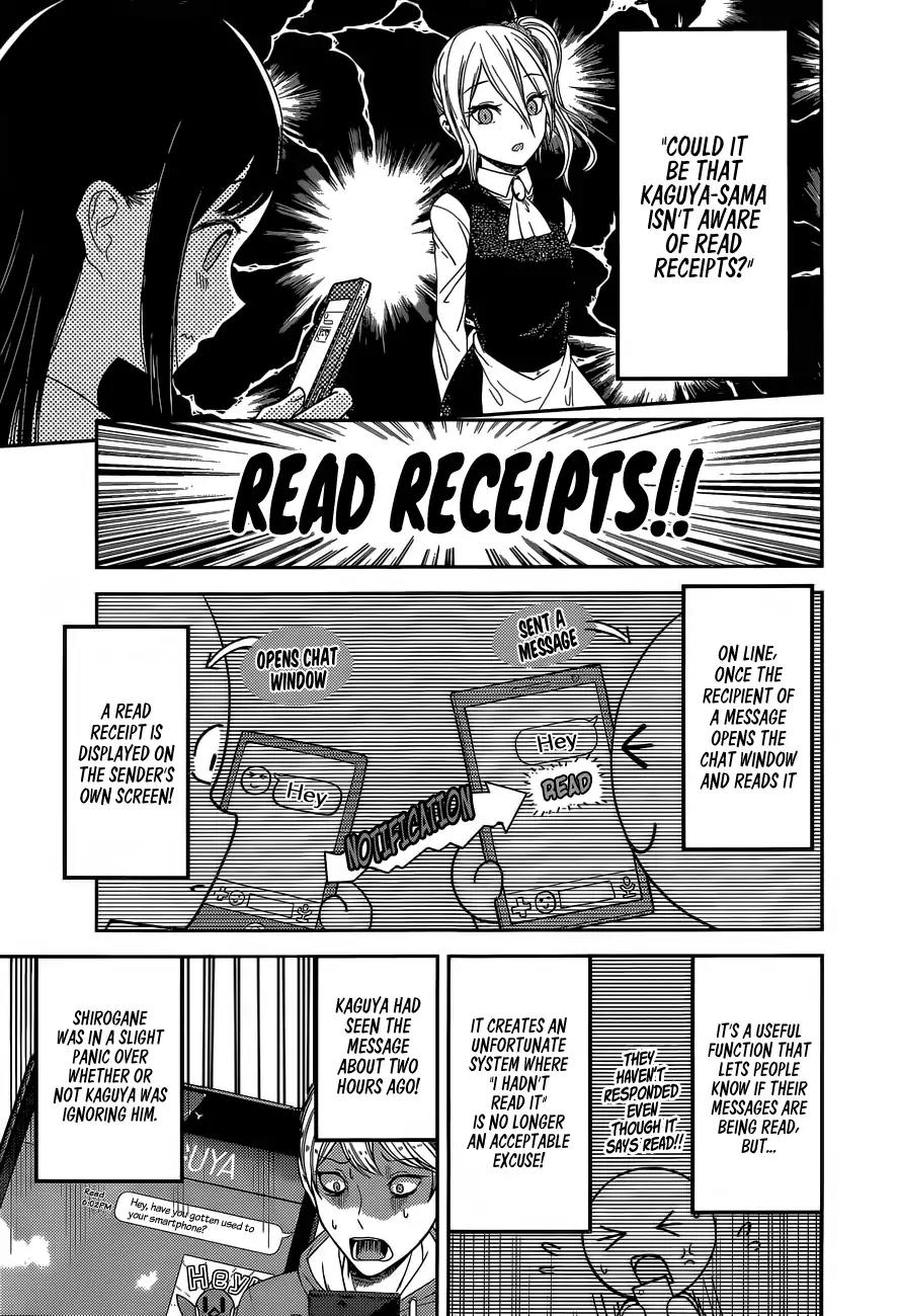 Kaguya-sama wa Kokurasetai - Tensai-tachi no Renai Zunousen Chapter 102 page 4 - Chapter 102: Kaguya-Sama Doesn't Realize