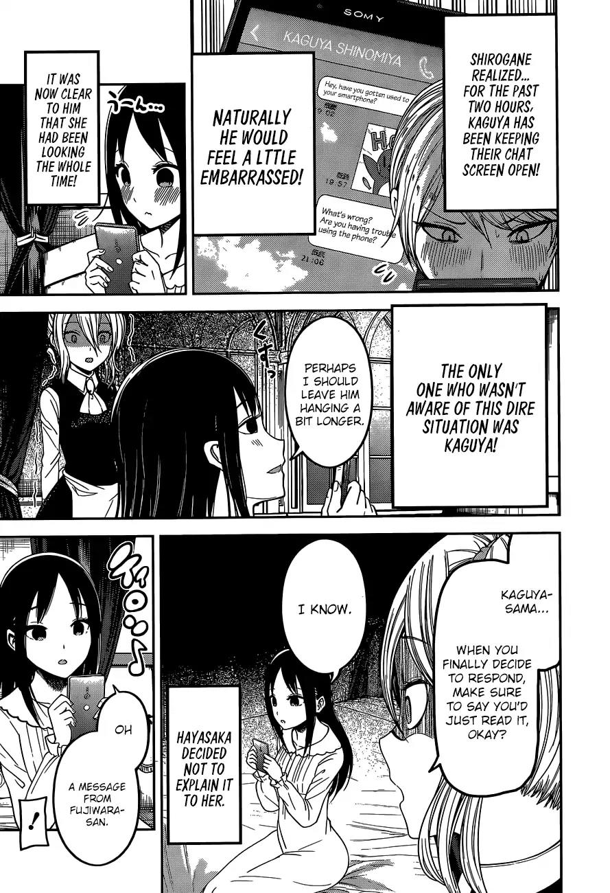 Kaguya-sama wa Kokurasetai - Tensai-tachi no Renai Zunousen Chapter 102 page 8 - Chapter 102: Kaguya-Sama Doesn't Realize