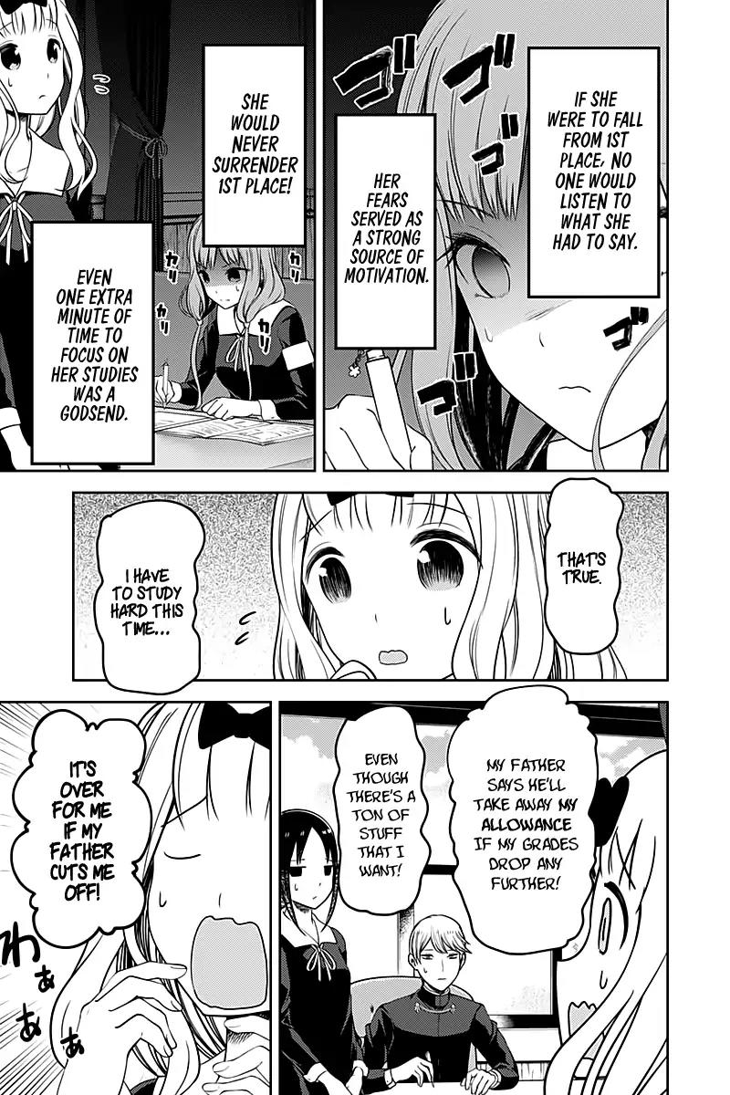 Kaguya-sama wa Kokurasetai - Tensai-tachi no Renai Zunousen Chapter 105 page 9 - Chapter 105: Yu Ishigami Wants to Answer