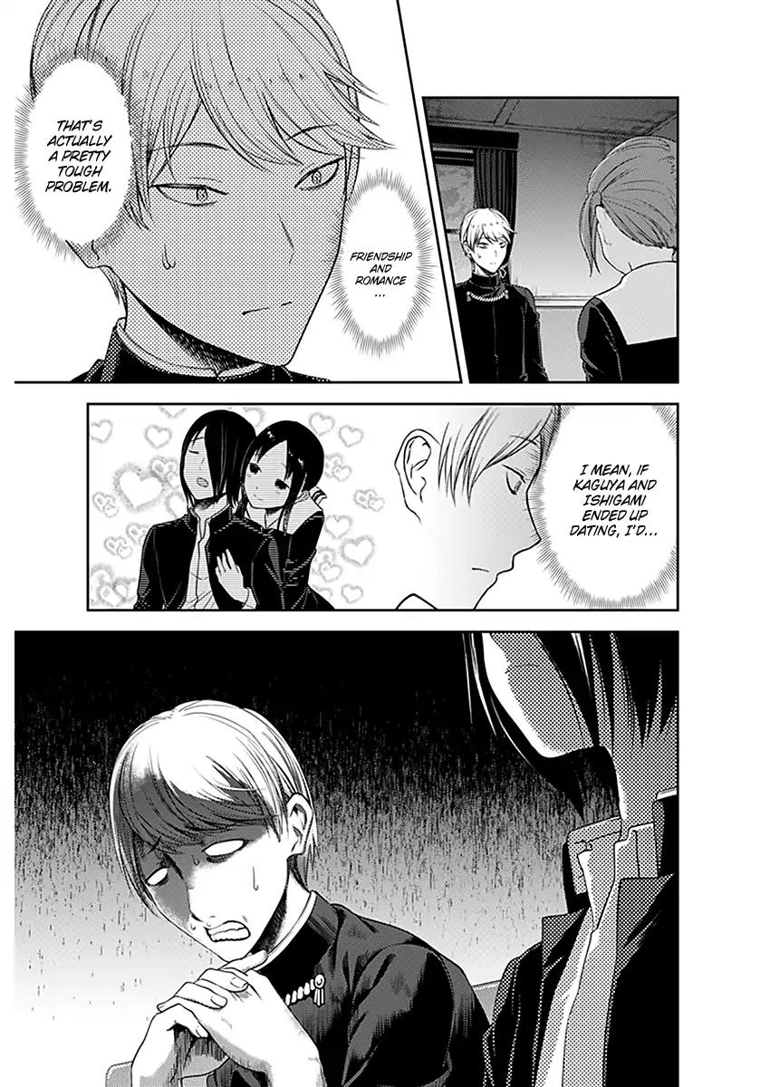 Kaguya-sama wa Kokurasetai - Tensai-tachi no Renai Zunousen Chapter 109 page 12 - Chapter 109: Maki Shijo Wants to Ask for Help