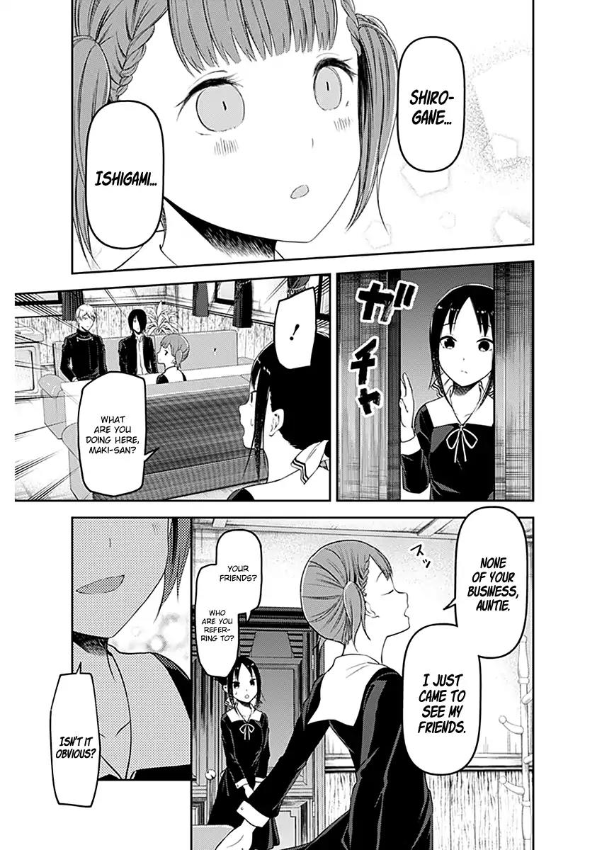 Kaguya-sama wa Kokurasetai - Tensai-tachi no Renai Zunousen Chapter 109 page 18 - Chapter 109: Maki Shijo Wants to Ask for Help