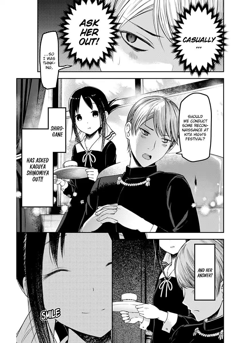 Kaguya-sama wa Kokurasetai - Tensai-tachi no Renai Zunousen Chapter 113 page 4 - Chapter 113: Miyuki Shirogane Wants to Be Confessed to (Part 2)