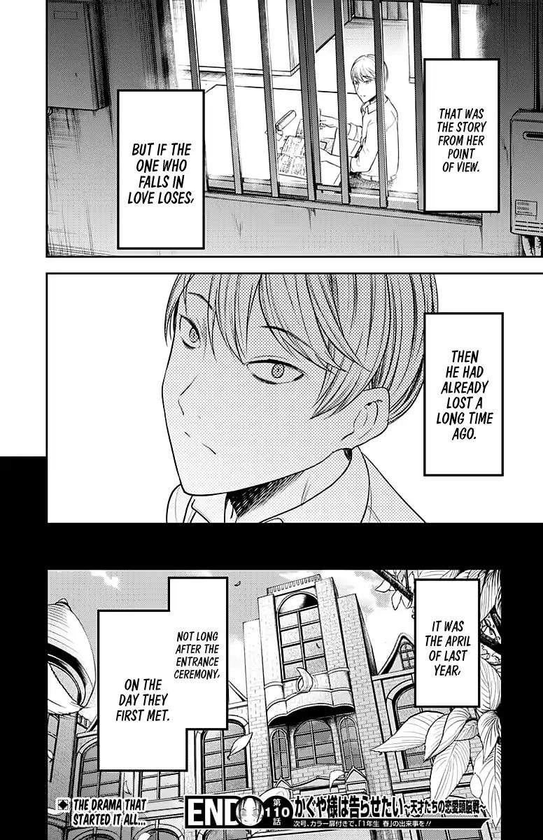 Kaguya-sama wa Kokurasetai - Tensai-tachi no Renai Zunousen Chapter 120 page 19 - Chapter 120: Regarding Kaguya Shinomiya (Part 2)
